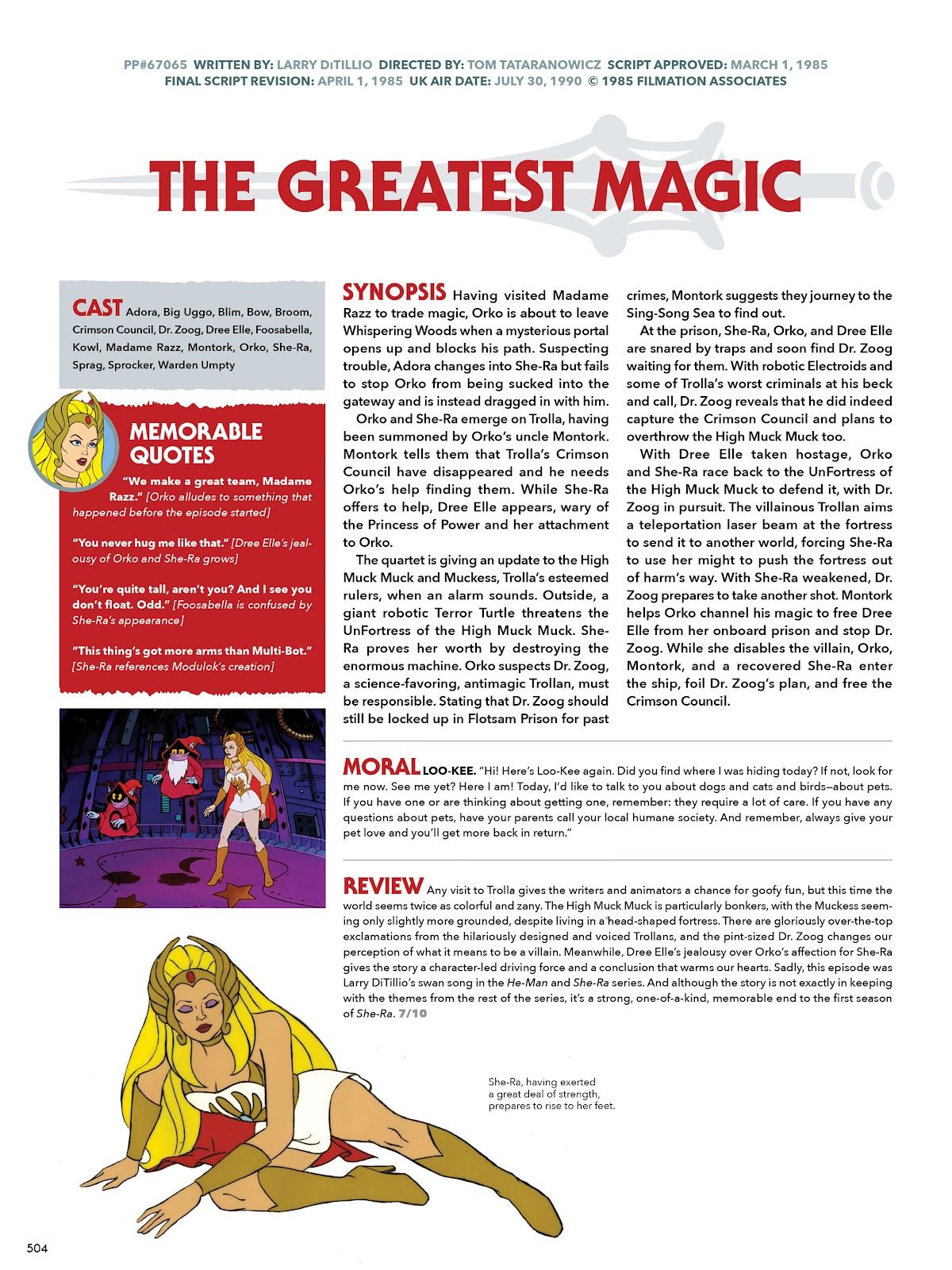He-Man and She-Ra: A Complete Guide to the Classic Animated Adventures issue TPB (Part 3) - Page 104