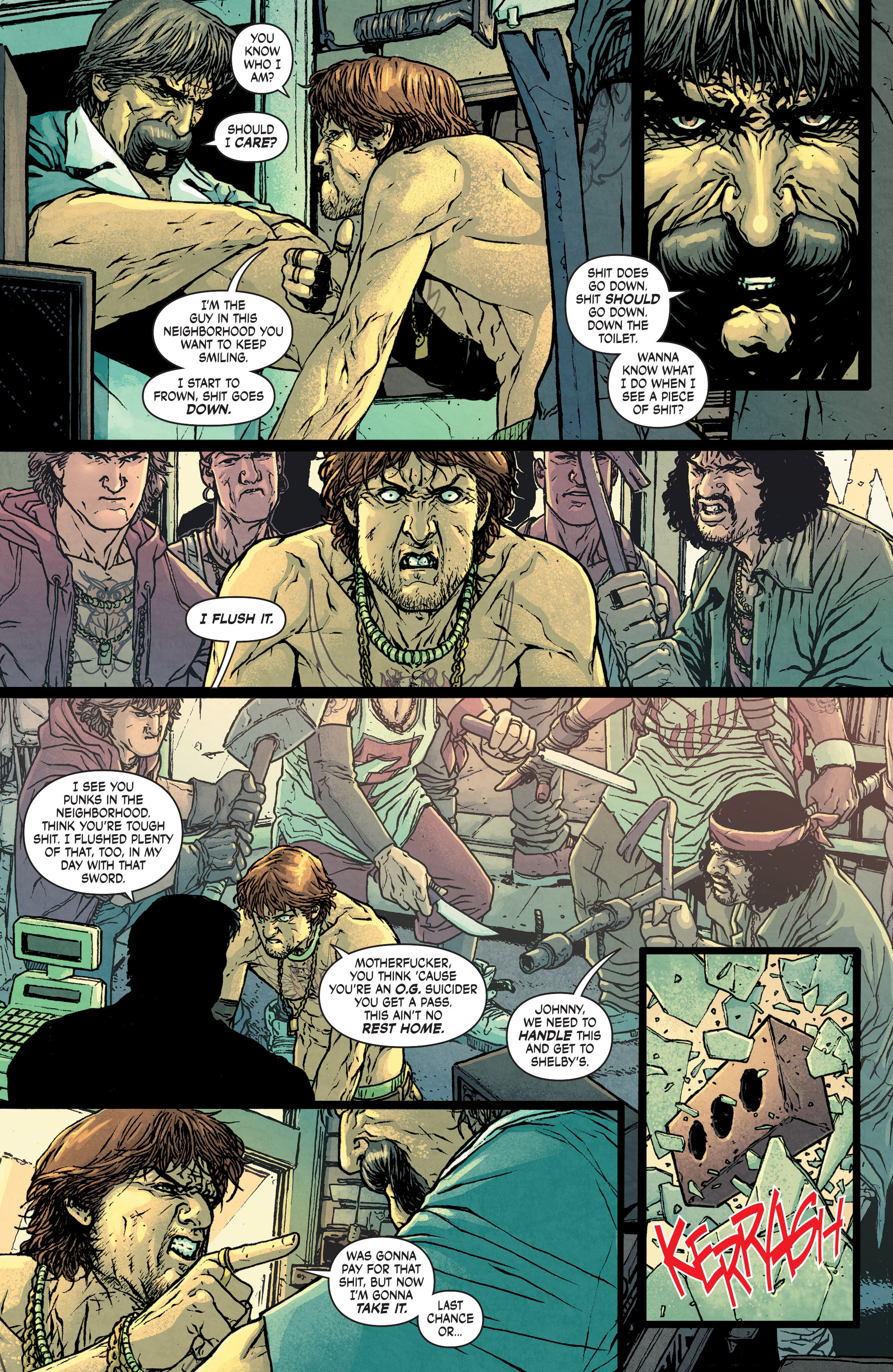 Read online Suiciders: Kings of Hell.A. comic -  Issue #1 - 18