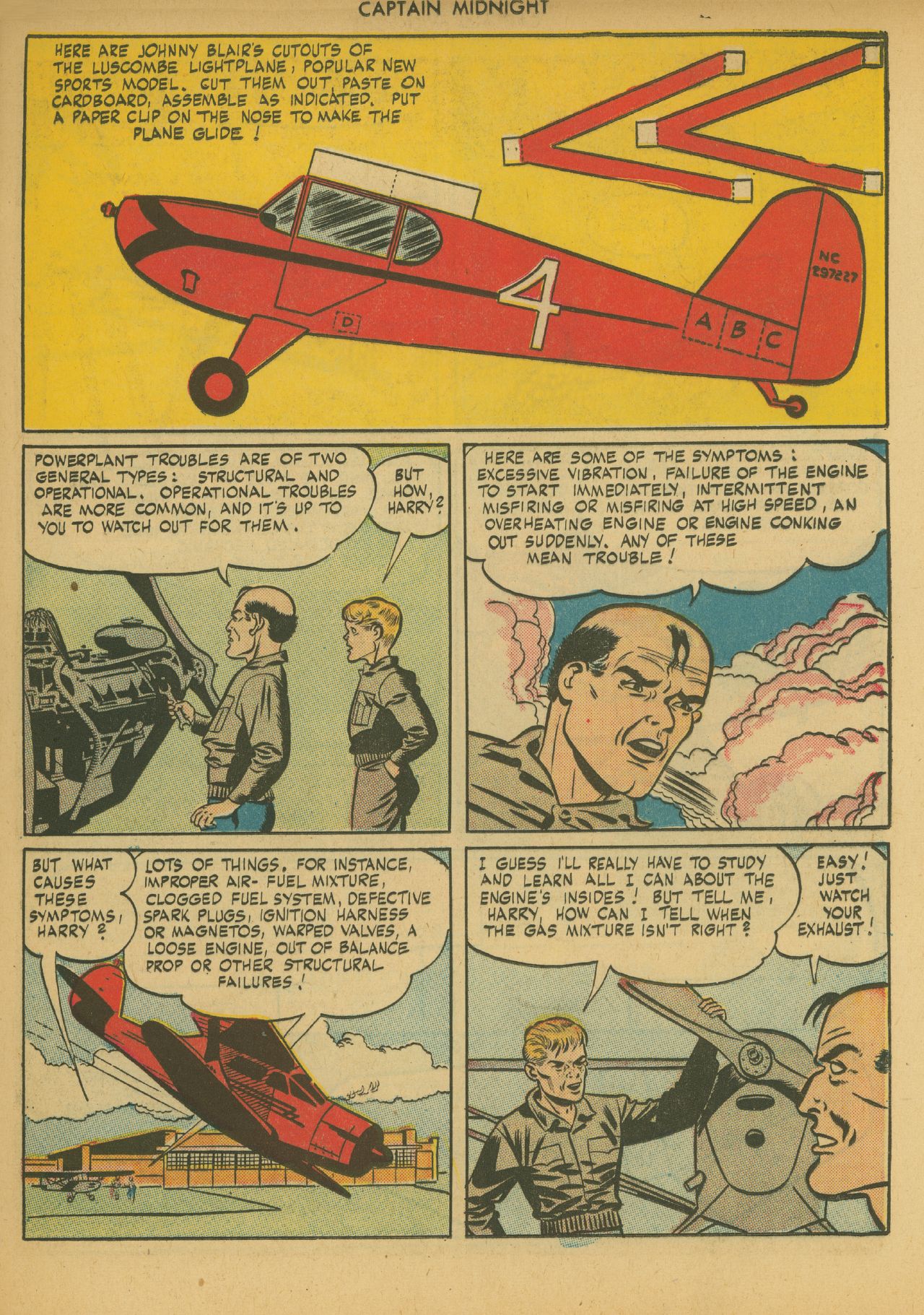 Read online Captain Midnight (1942) comic -  Issue #46 - 37