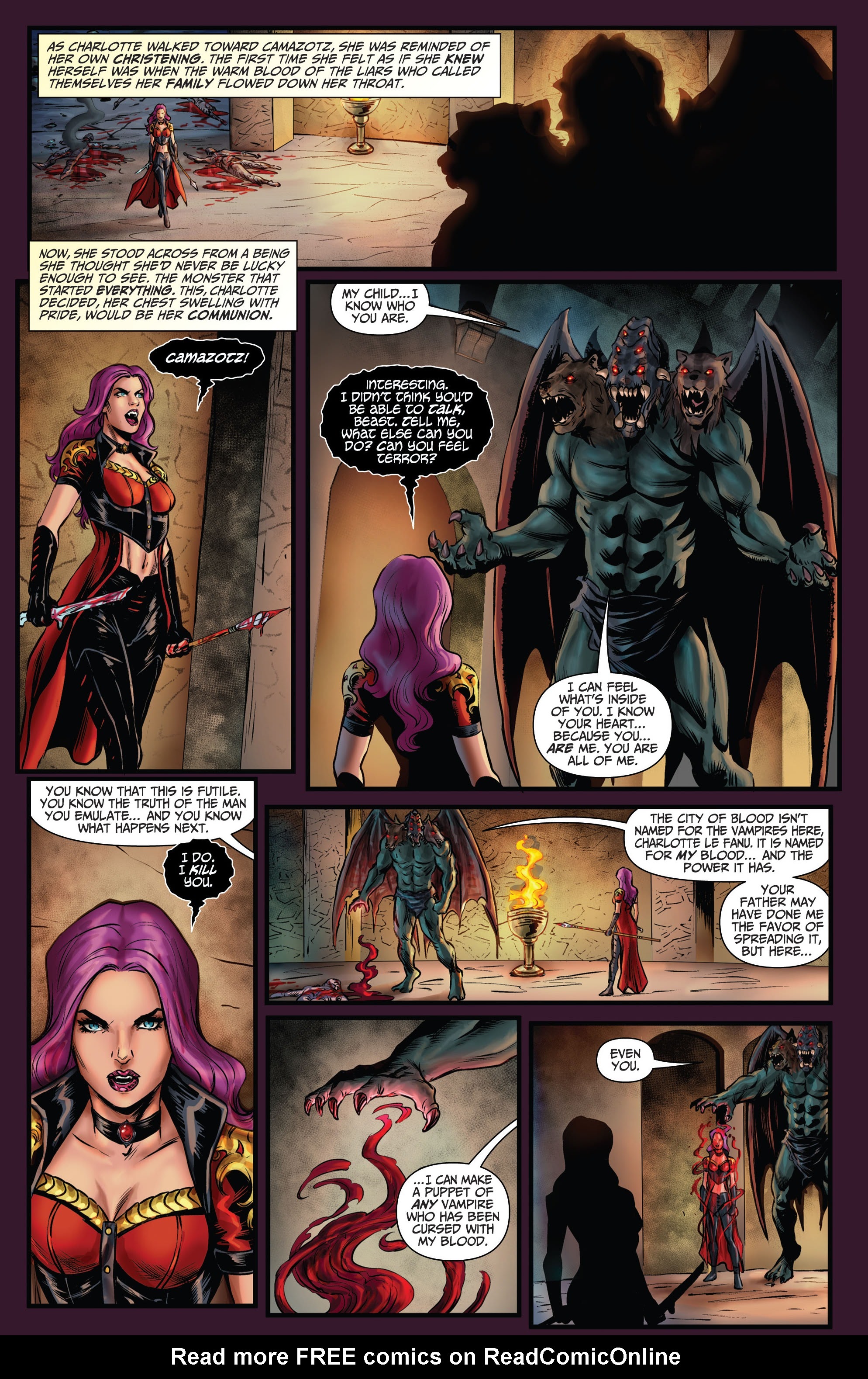 Read online Grimm Universe Presents Quarterly: Dracula's Daughter comic -  Issue # TPB - 50
