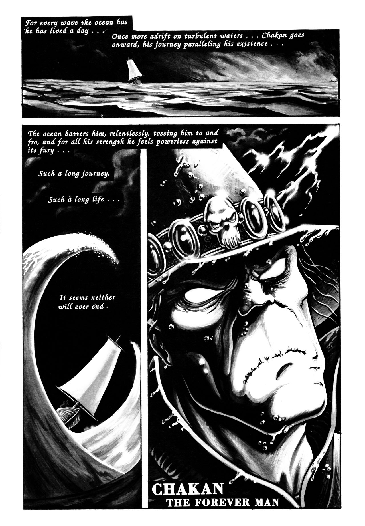 Read online Chakan the Forever Man comic -  Issue # Full - 5