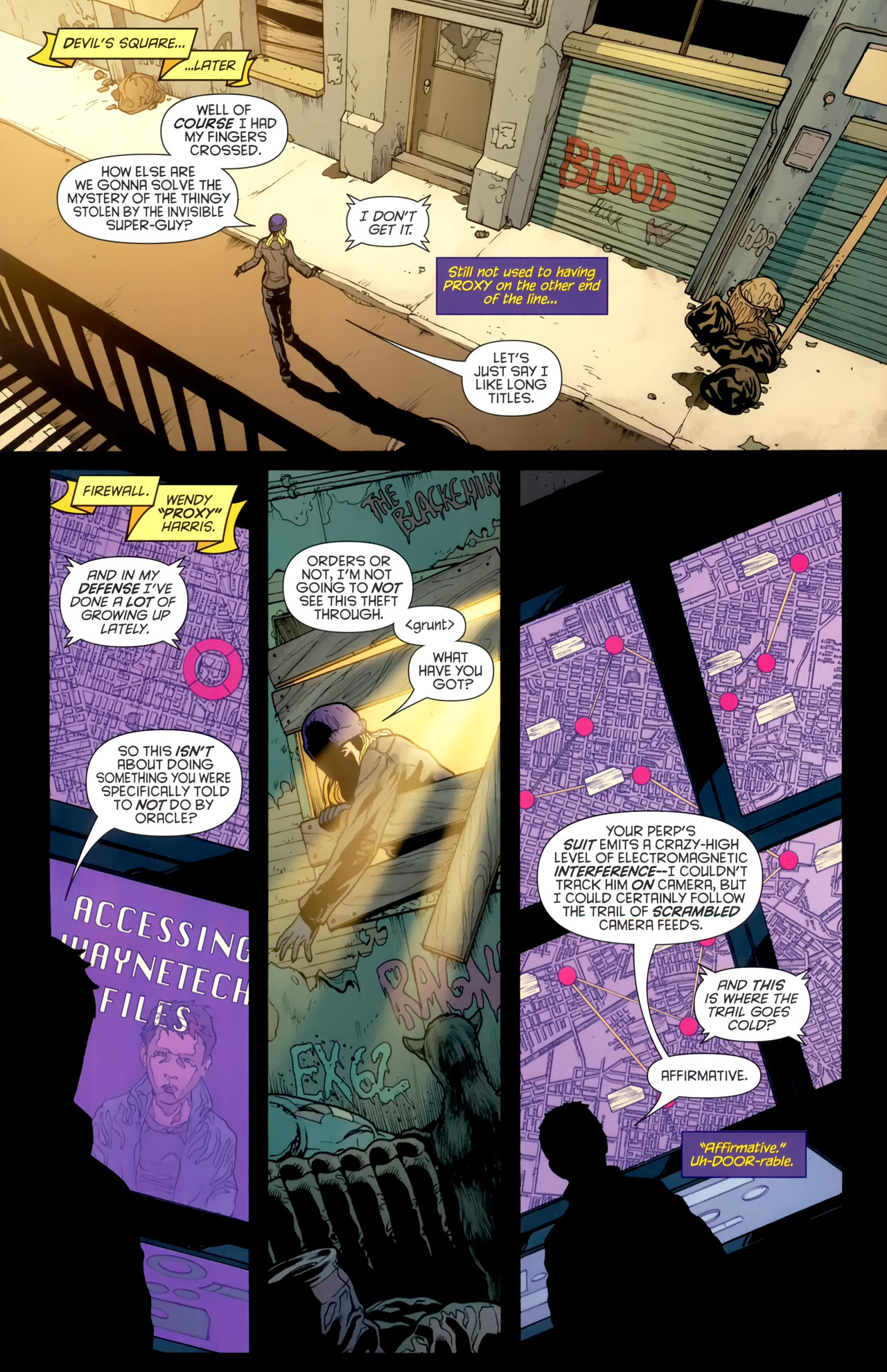 Read online Bruce Wayne: The Road Home comic -  Issue # Issue Batgirl - 10