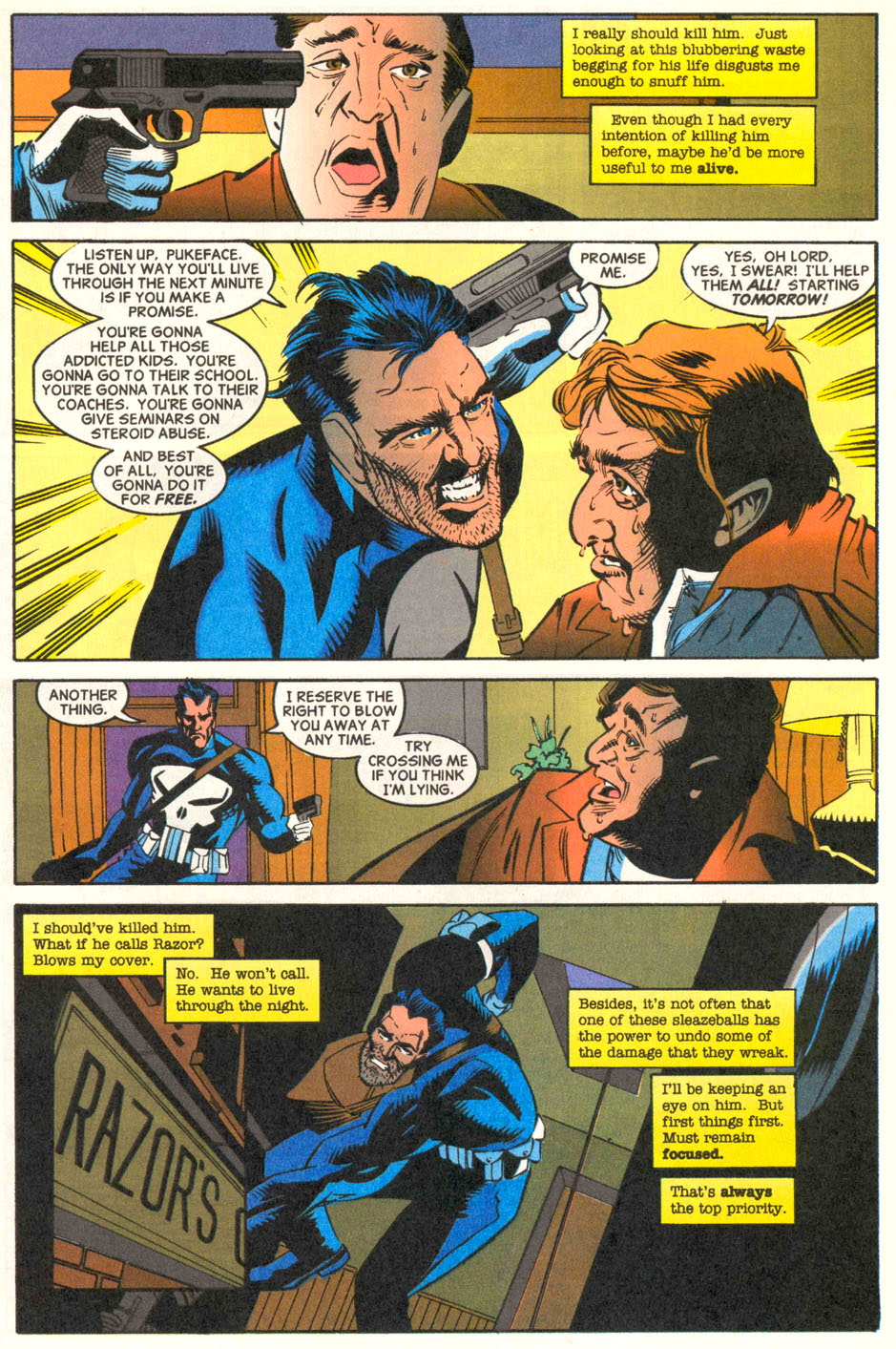Read online The Punisher Back to School Special comic -  Issue #2 - 15