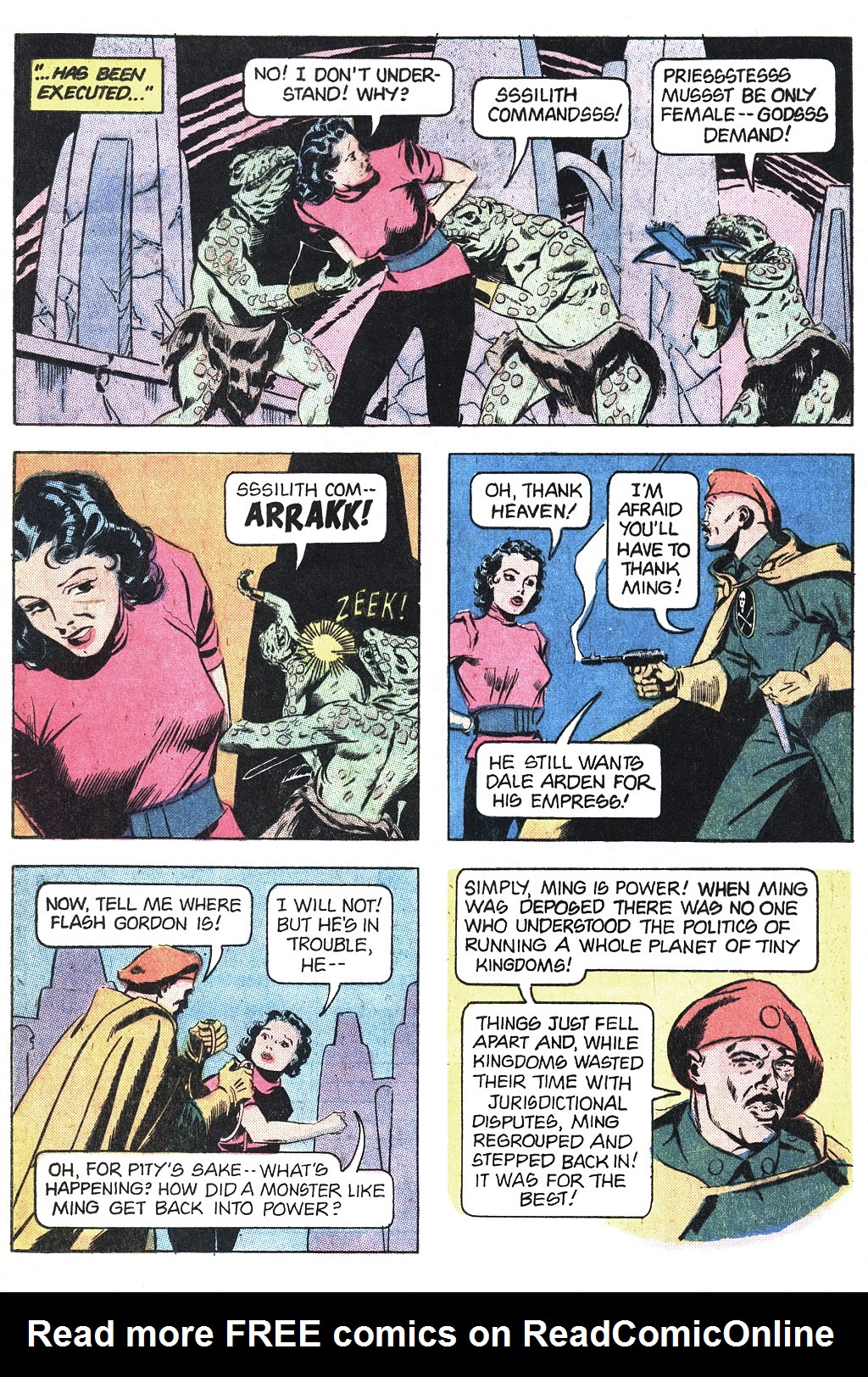 Read online Flash Gordon (1978) comic -  Issue #19 - 20