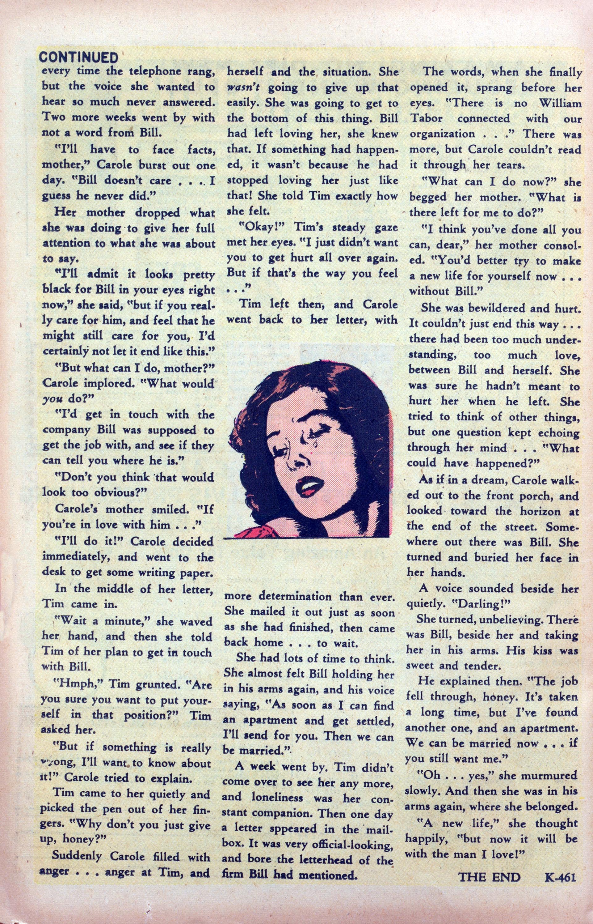 Read online Love Romances comic -  Issue #77 - 26