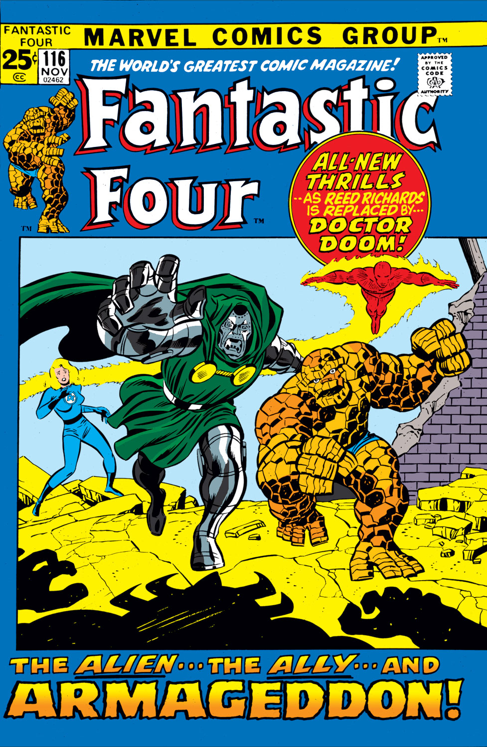 Read online Fantastic Four (1961) comic -  Issue #116 - 1
