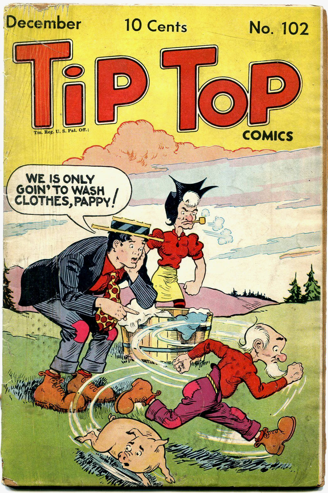 Read online Tip Top Comics comic -  Issue #102 - 1
