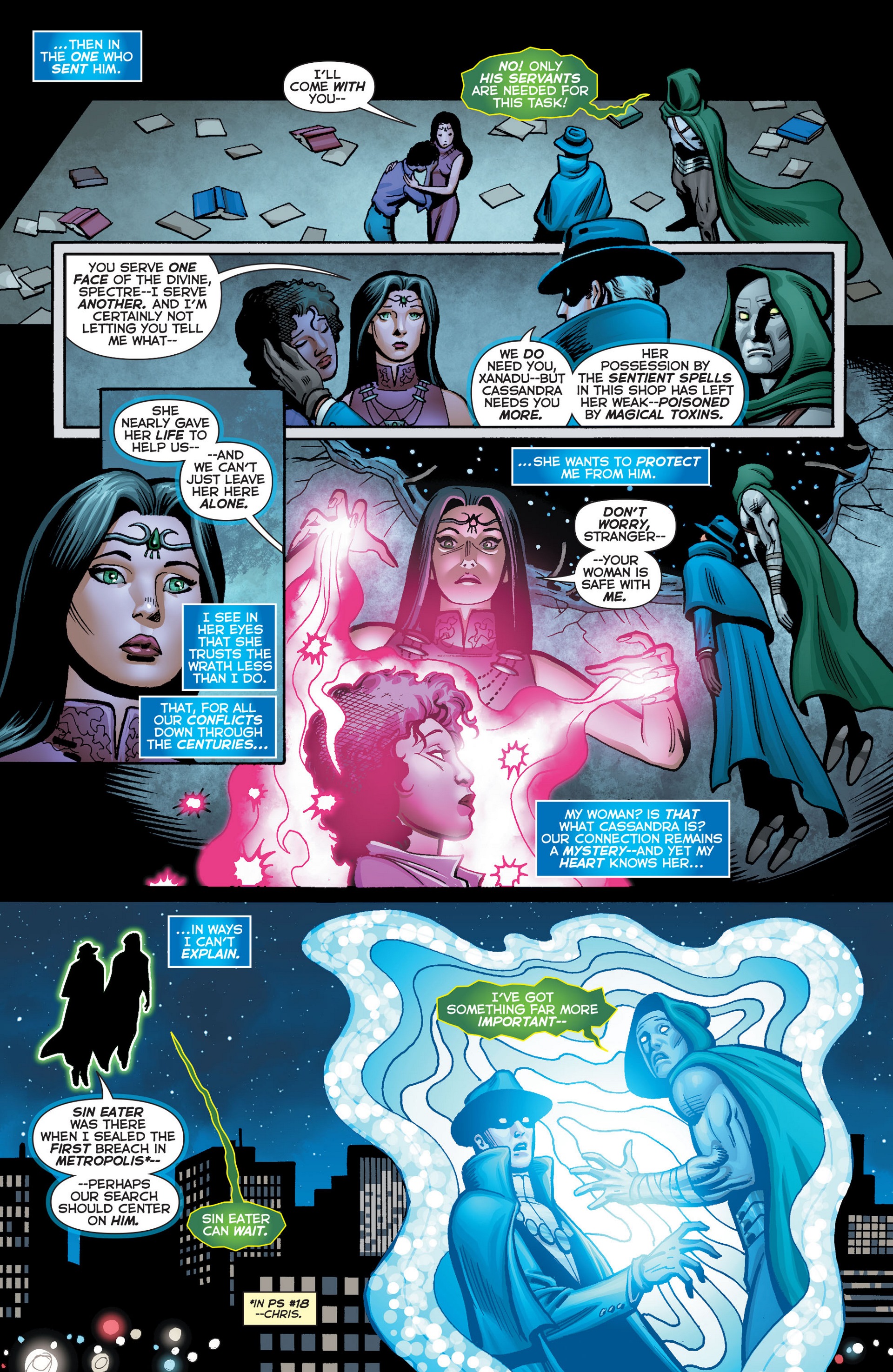 Read online Trinity of Sin: The Phantom Stranger comic -  Issue #20 - 4