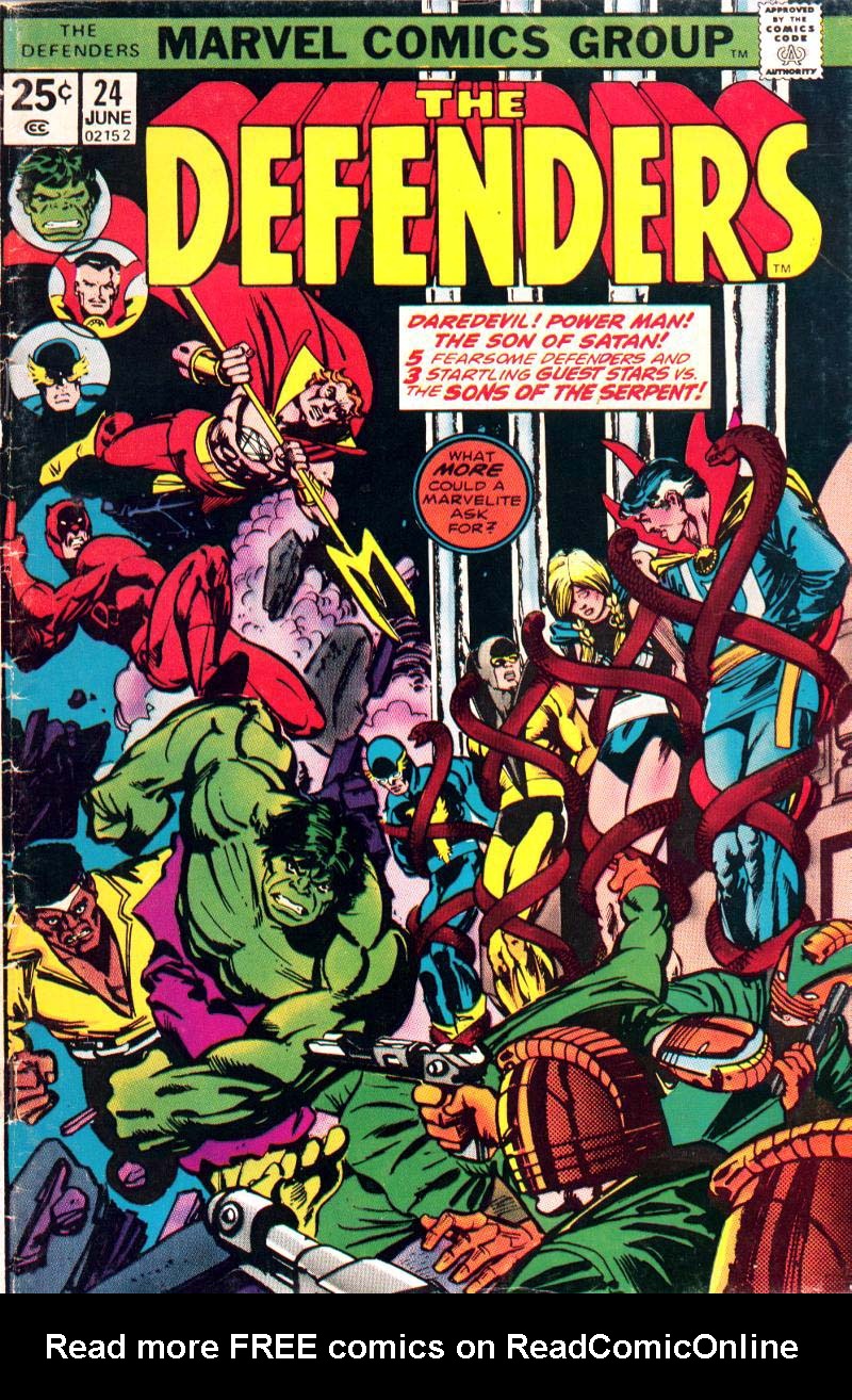 The Defenders (1972) Issue #24 #25 - English 1
