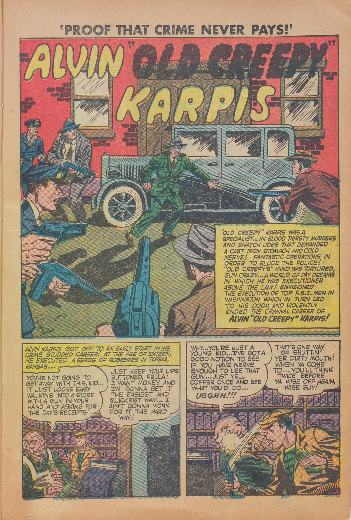 Read online Murder Incorporated (1948) comic -  Issue #11 - 23
