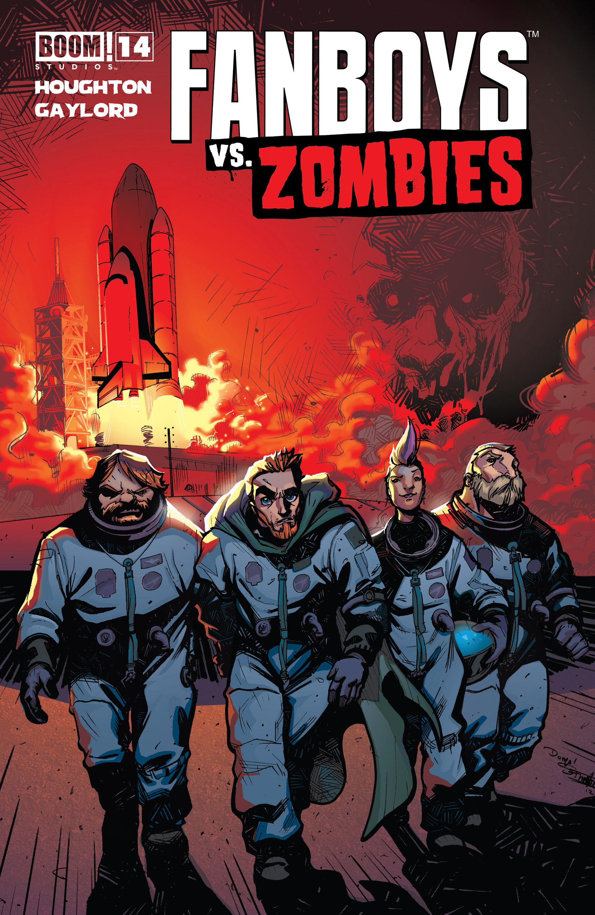 Read online Fanboys vs. Zombies comic -  Issue #14 - 1