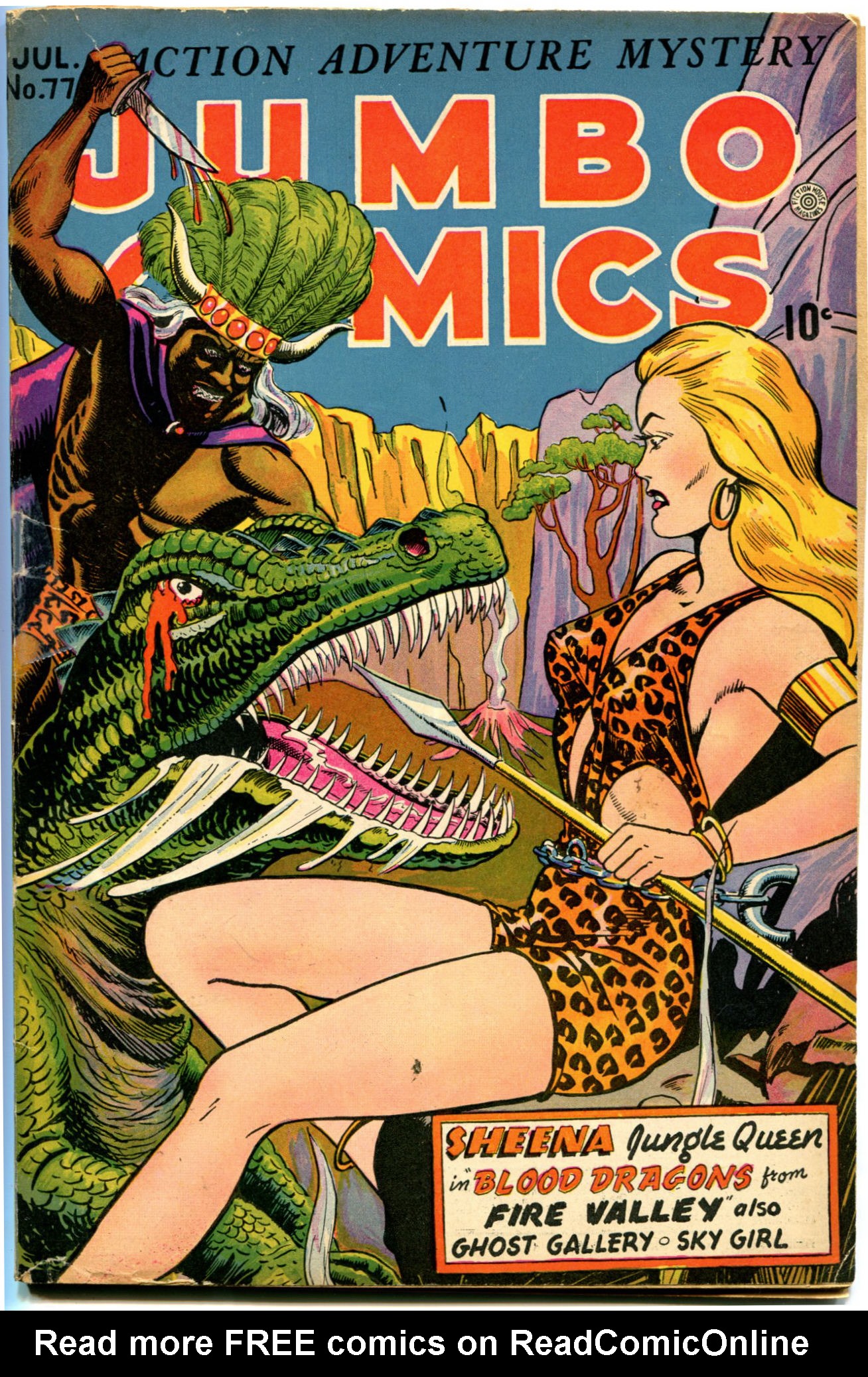 Read online Jumbo Comics comic -  Issue #77 - 1