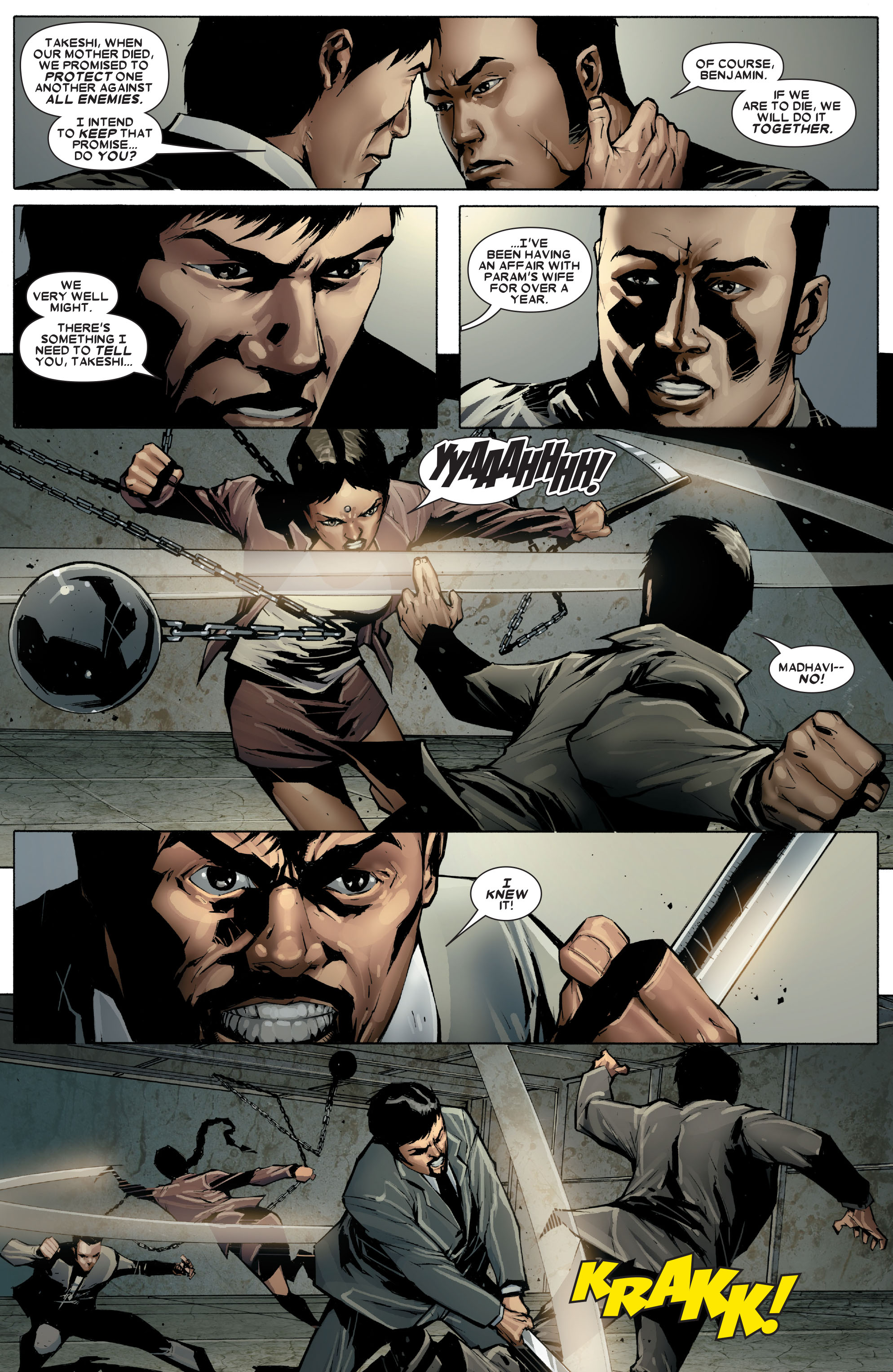 Read online Daken: Dark Wolverine comic -  Issue #7 - 15