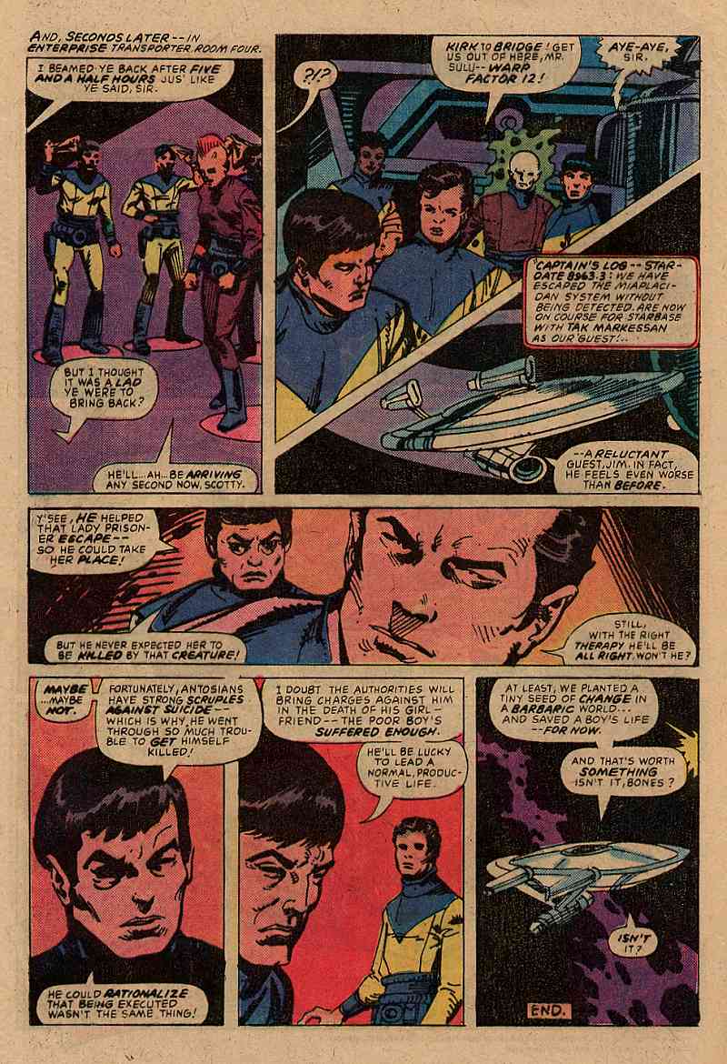 Read online Star Trek (1980) comic -  Issue #15 - 23