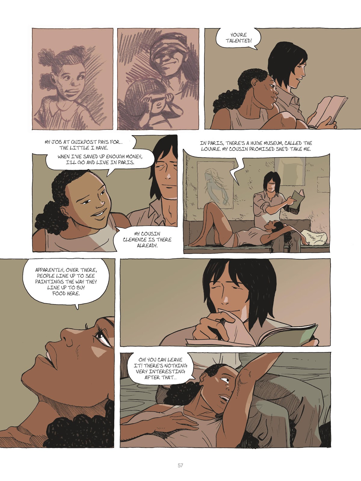 Zidrou-Beuchot's African Trilogy issue TPB 3 - Page 57