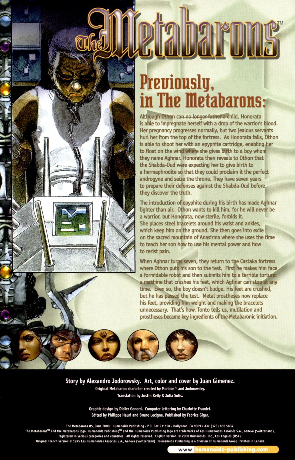 Read online The Metabarons comic -  Issue #5 - The Snare Of Okhan - 2