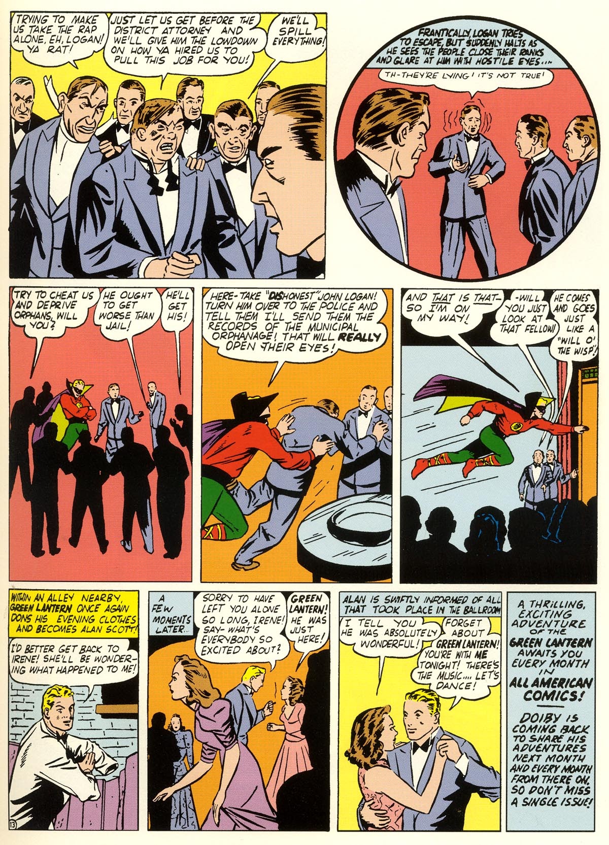 Read online Golden Age Green Lantern Archives comic -  Issue # TPB 2 (Part 1) - 16