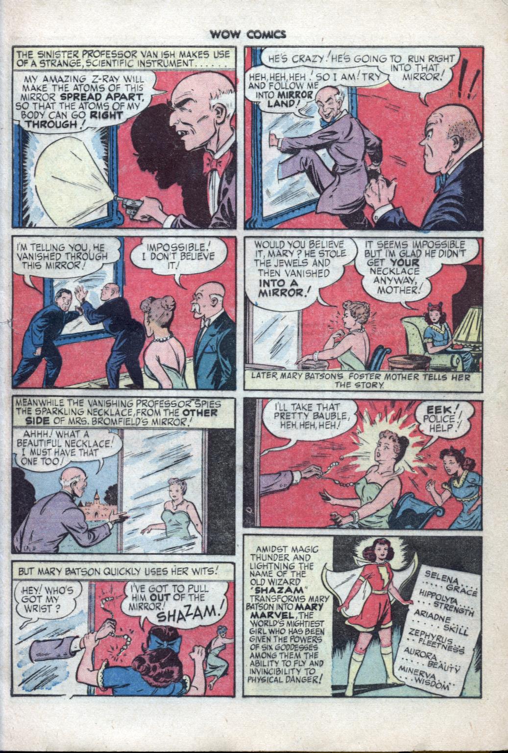 Read online Wow Comics comic -  Issue #30 - 5