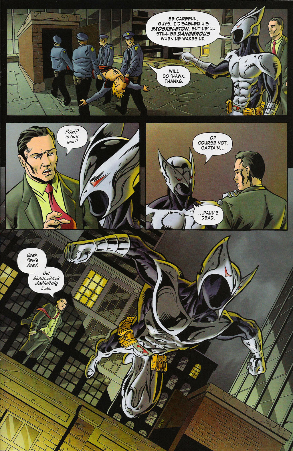 Read online ShadowHawk (2005) comic -  Issue #4 - 20