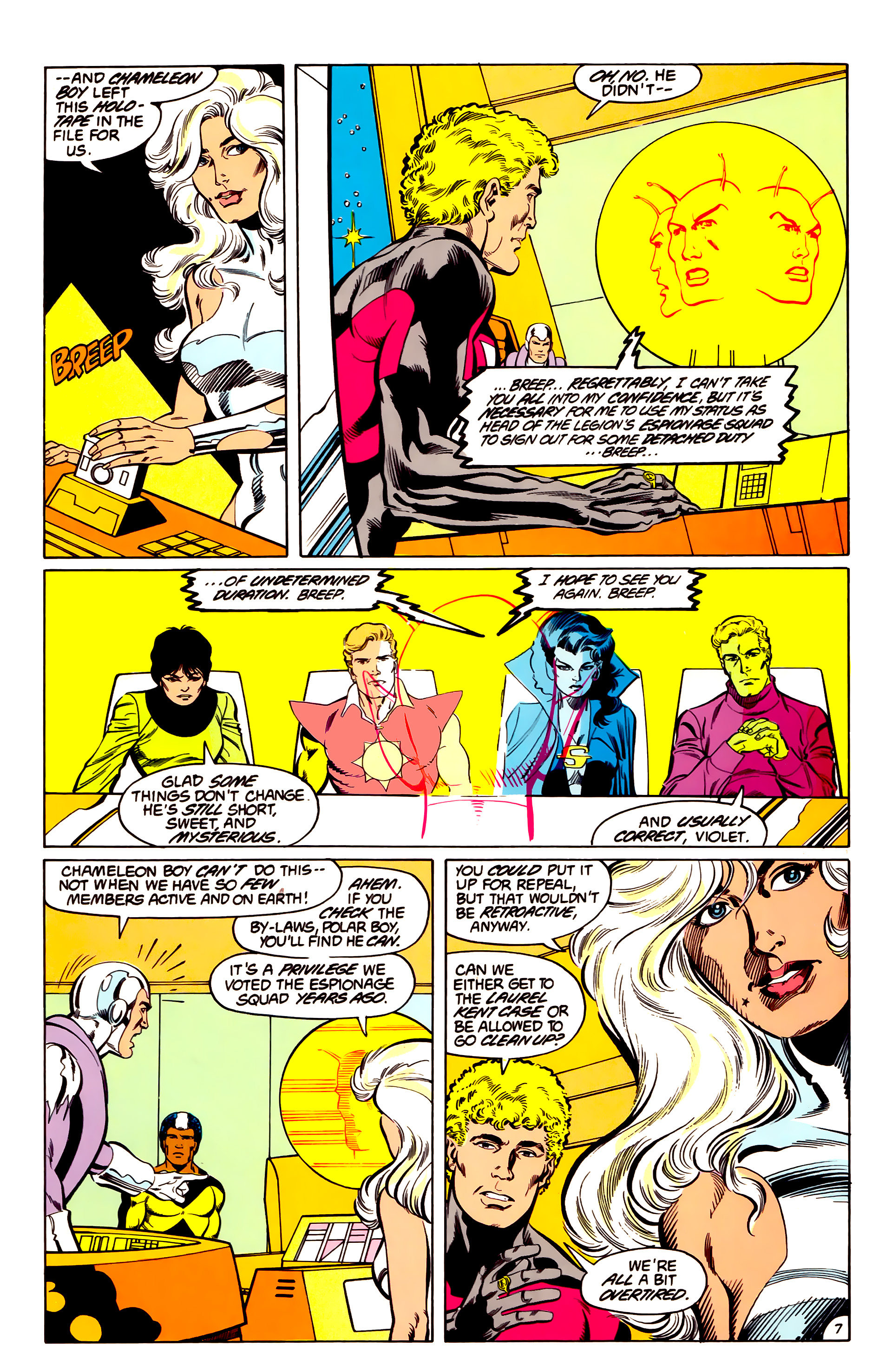 Read online Legion of Super-Heroes (1984) comic -  Issue #43 - 8