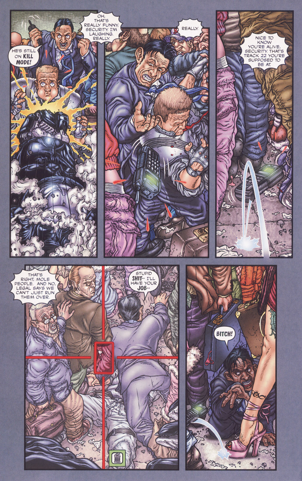 Read online Frank Miller's Robocop comic -  Issue #6 - 14