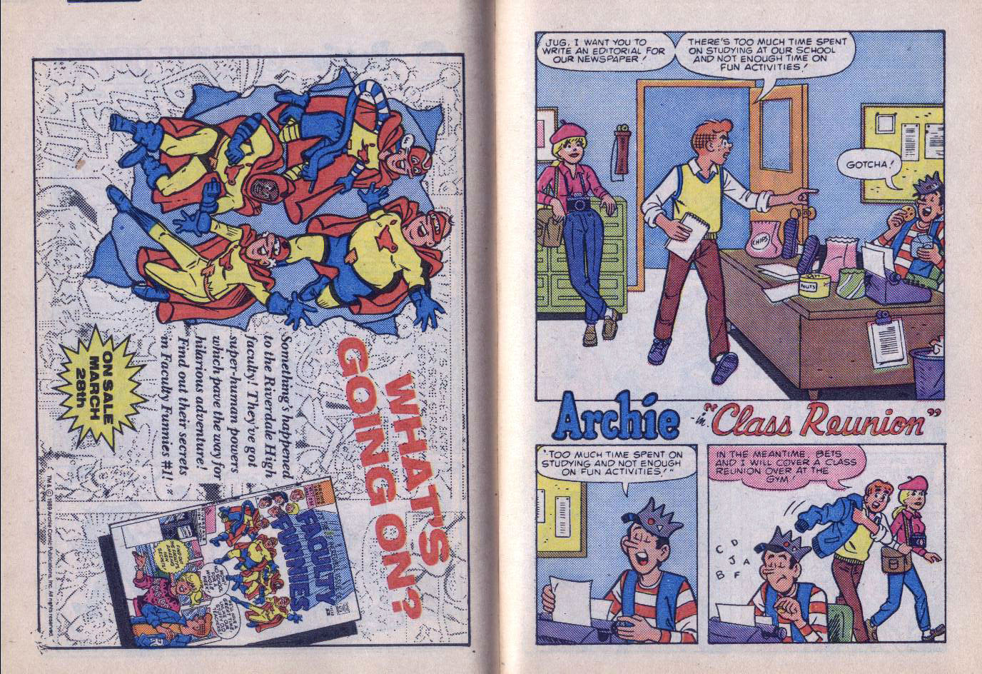 Read online Archie...Archie Andrews, Where Are You? Digest Magazine comic -  Issue #62 - 63