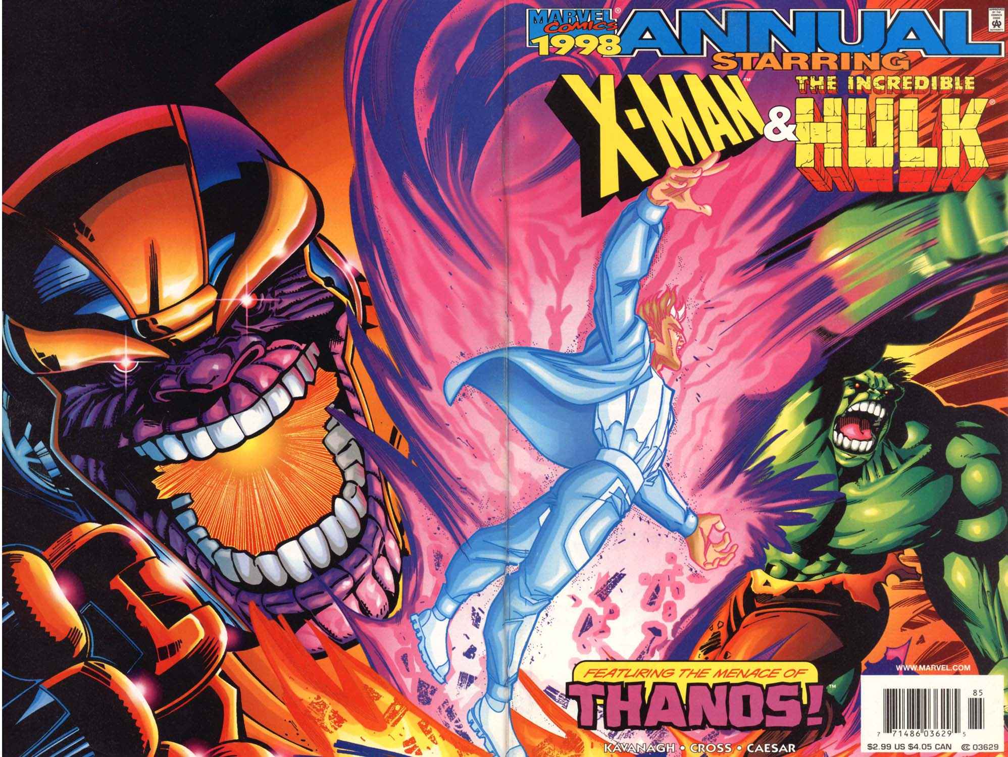 Read online X-Man comic -  Issue # _Annual 3 - 1