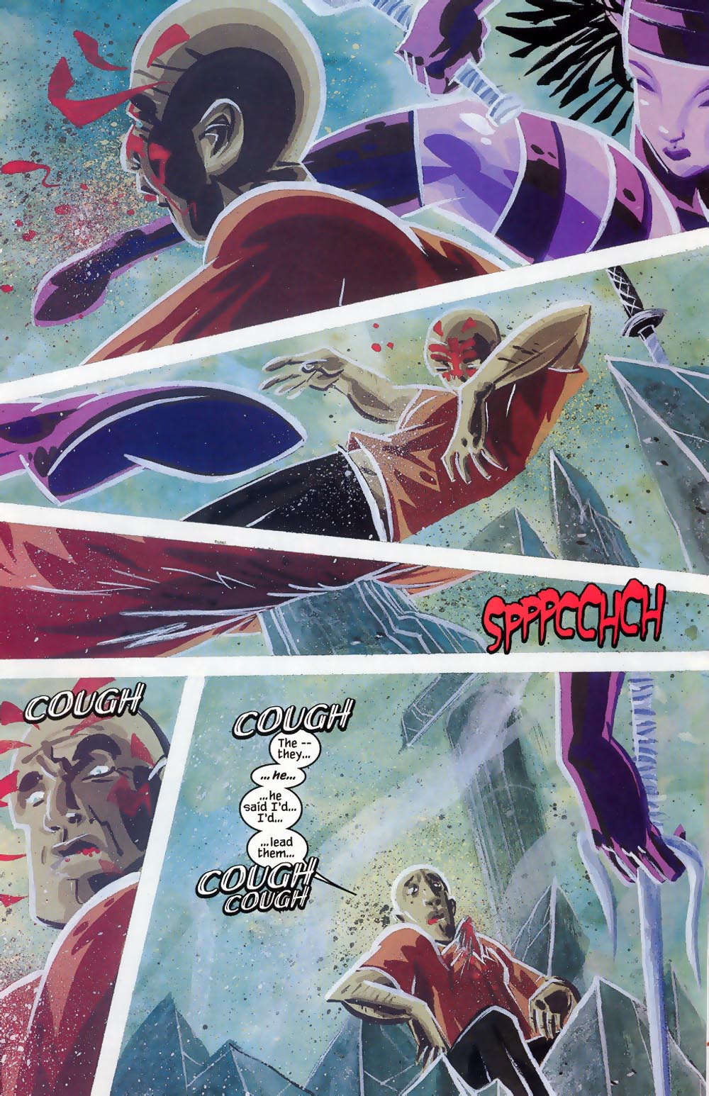 Read online Elektra: Glimpse & Echo comic -  Issue #4 - 12