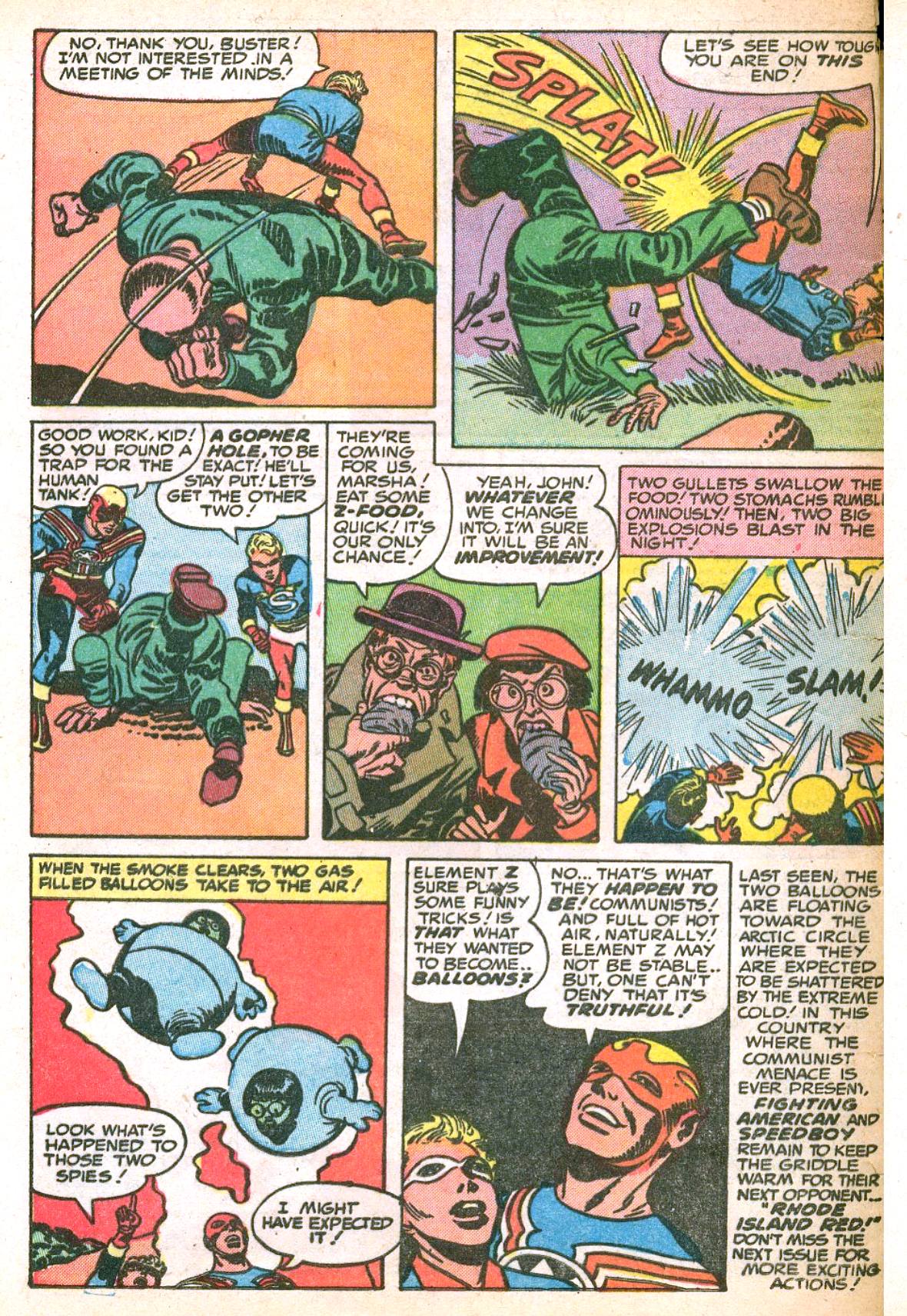 Read online Fighting American (1954) comic -  Issue #3 - 32