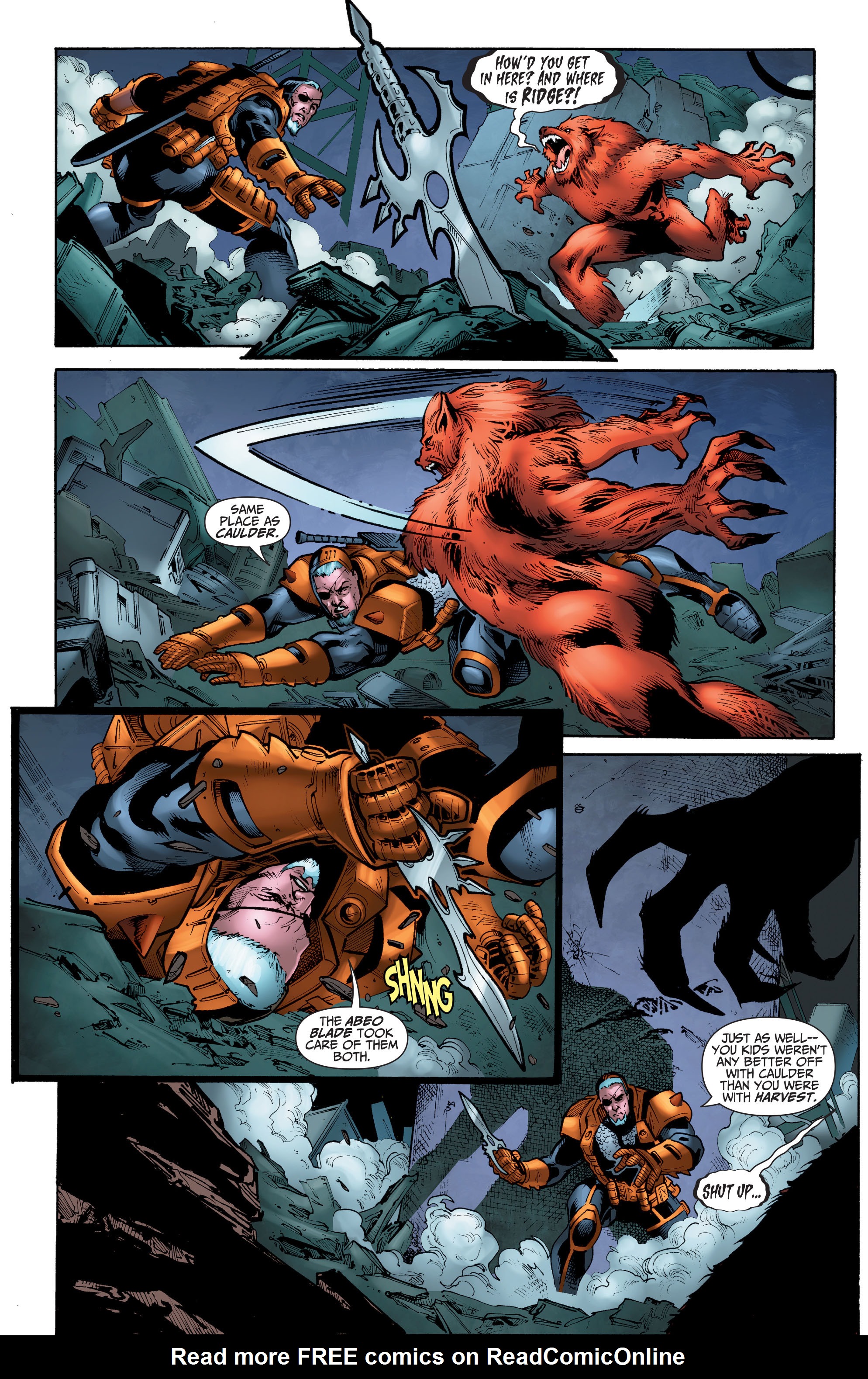 Read online The Ravagers comic -  Issue #12 - 10