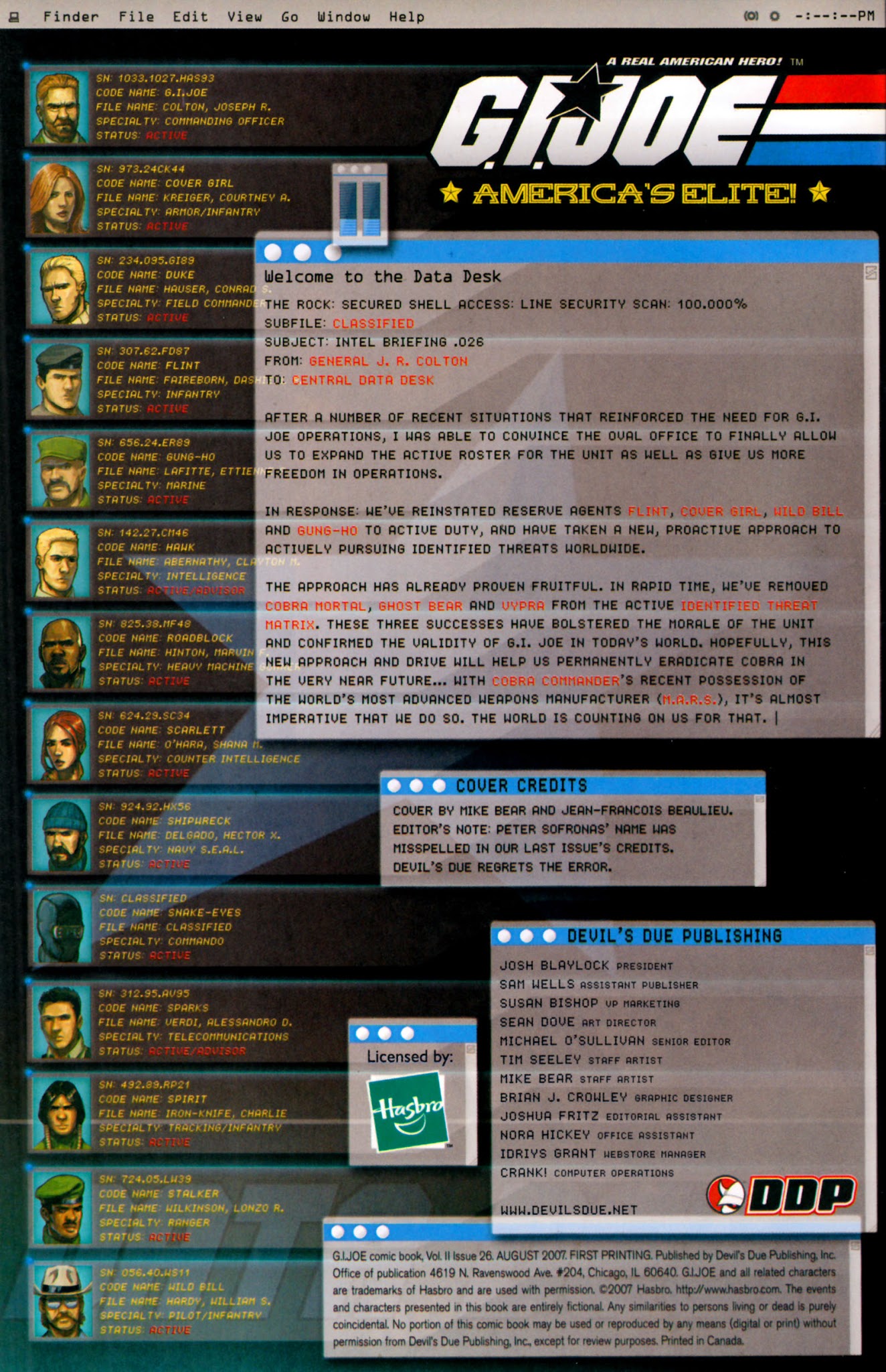 Read online G.I. Joe (2005) comic -  Issue #26 - 2