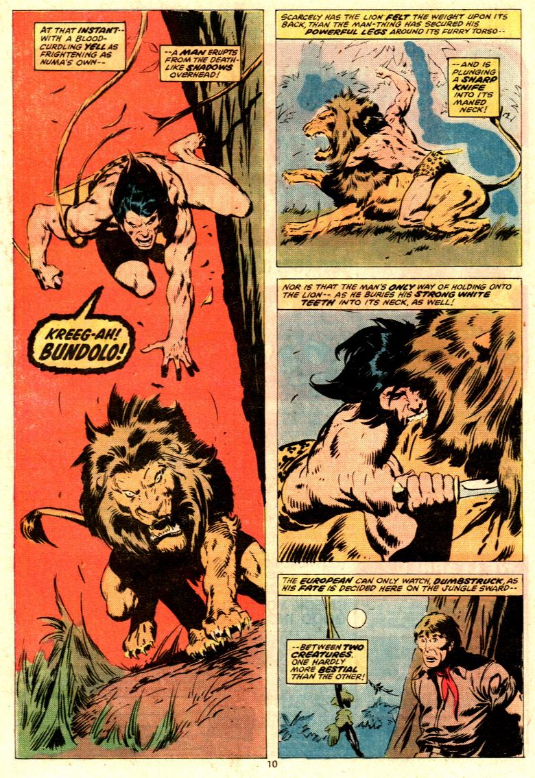 Read online Tarzan (1977) comic -  Issue #1 - 7