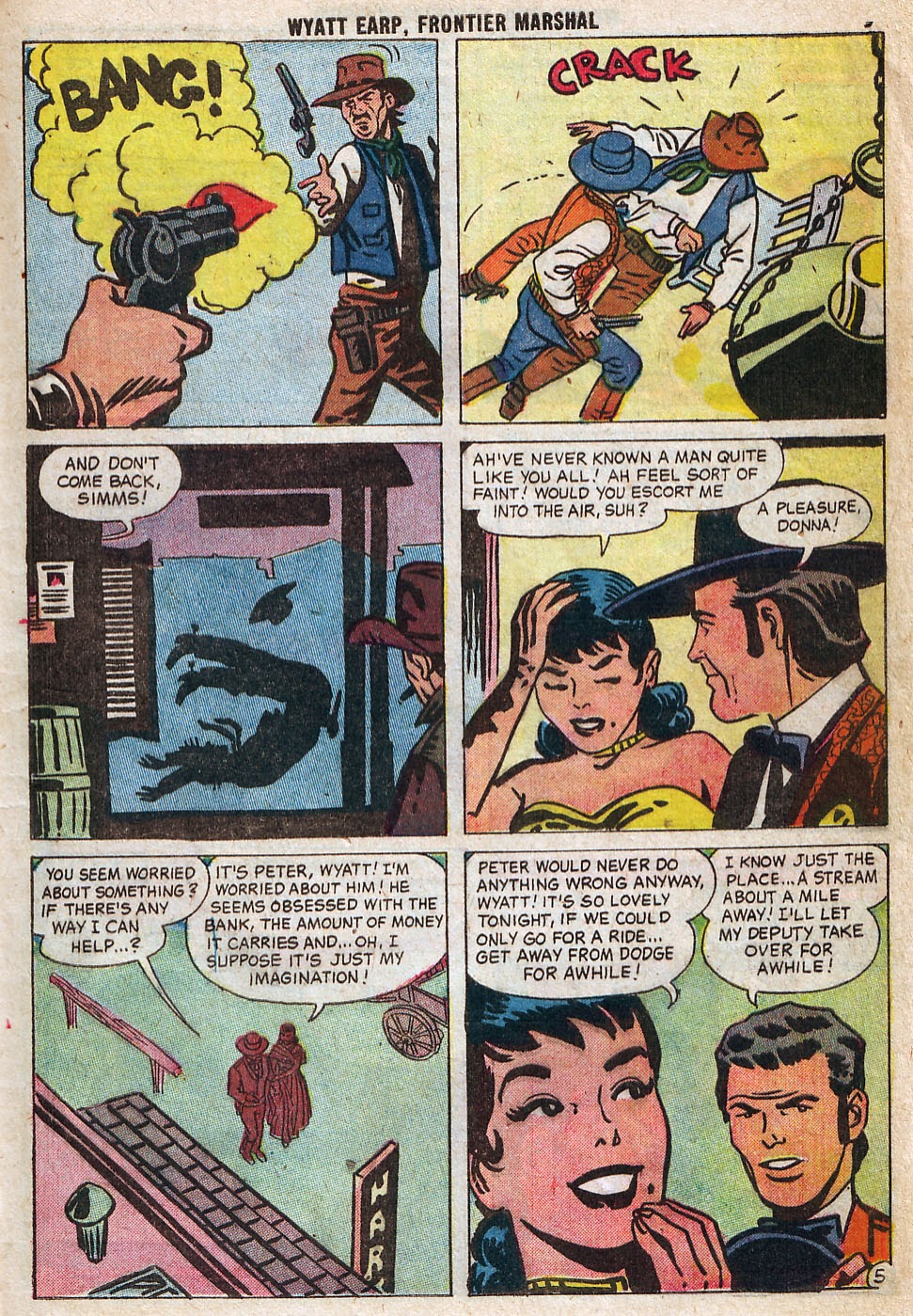 Read online Wyatt Earp Frontier Marshal comic -  Issue #21 - 8