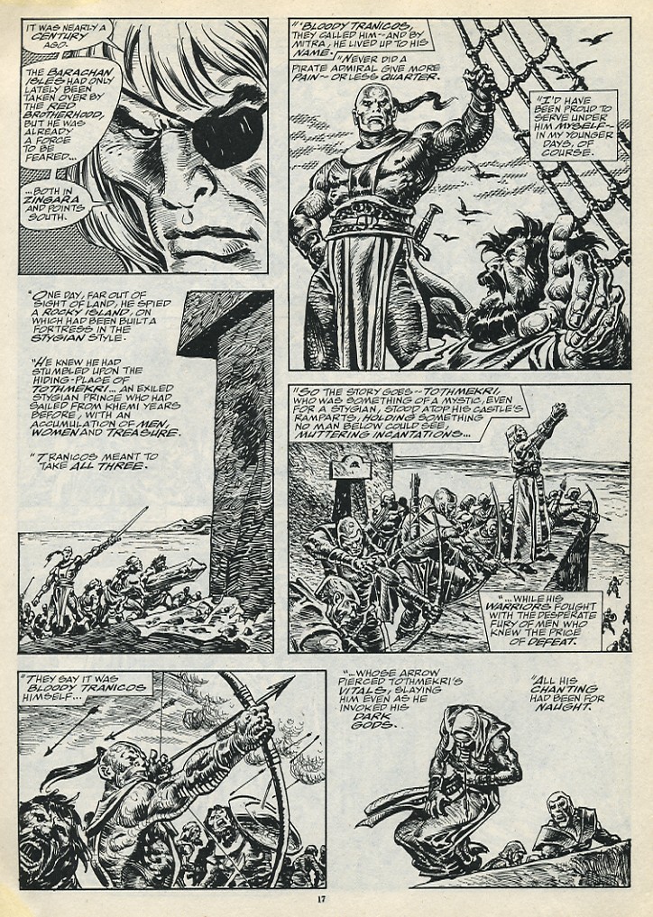 The Savage Sword Of Conan issue 196 - Page 19