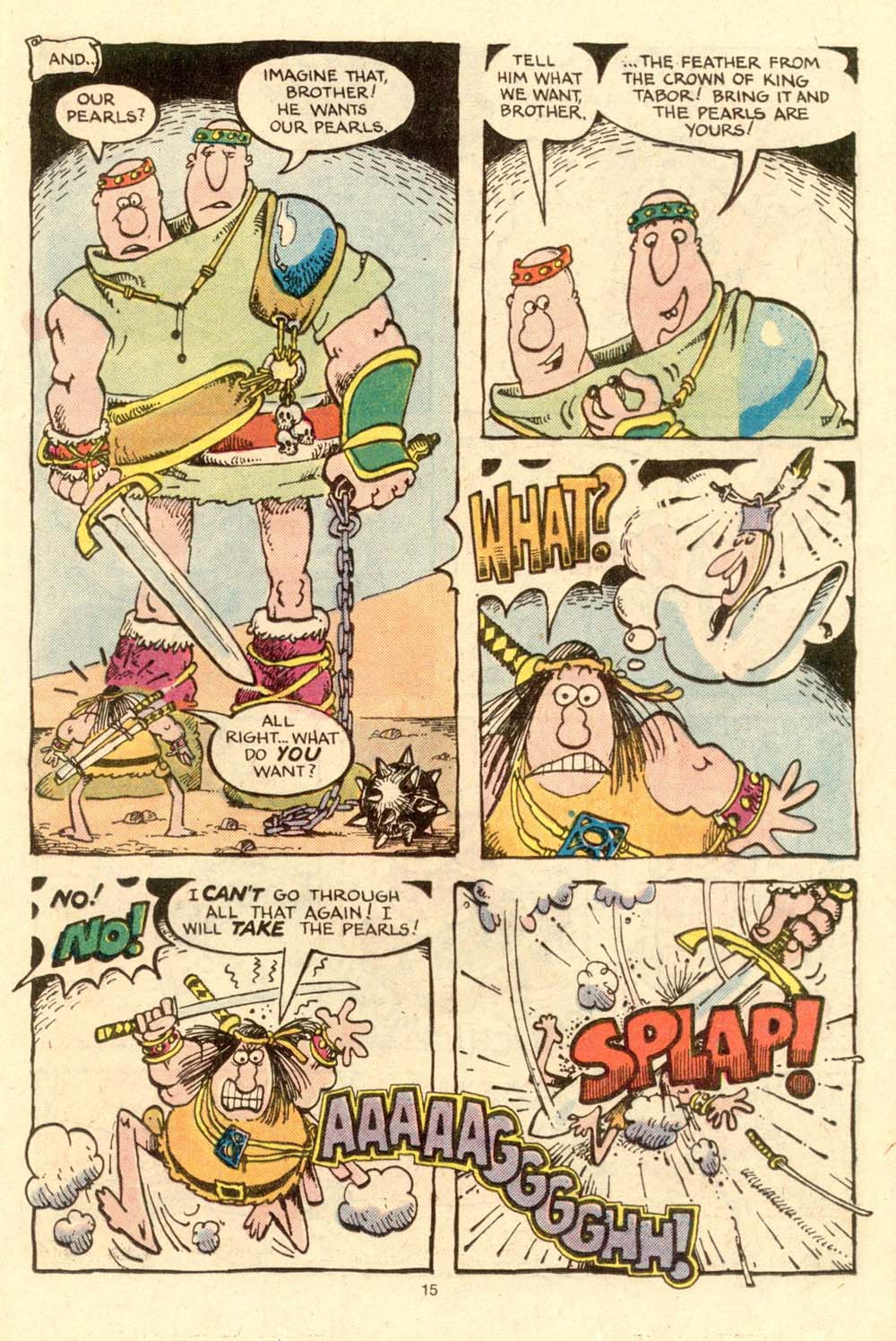 Read online Groo the Wanderer comic -  Issue #4 - 16