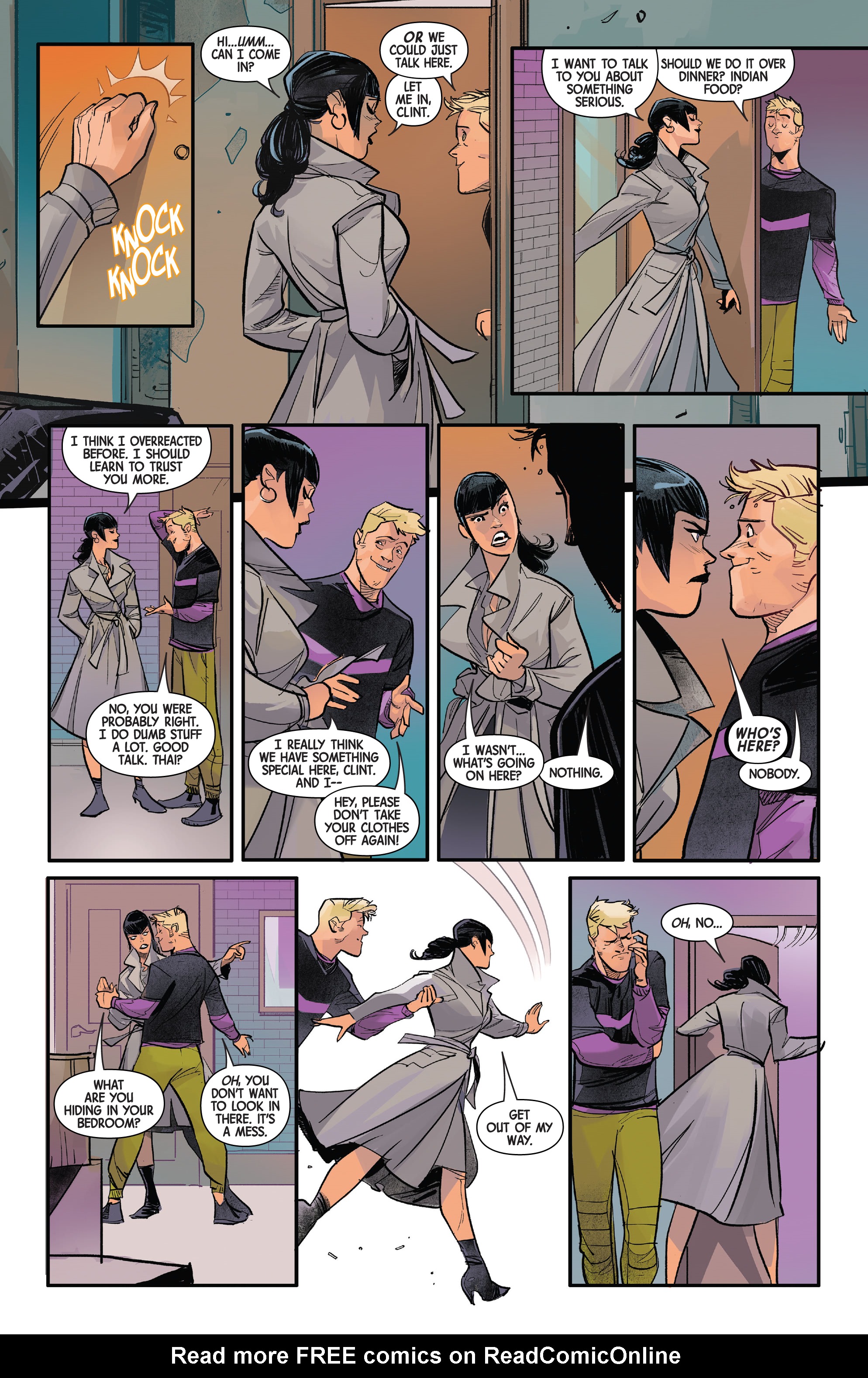 Read online Hawkeye: Freefall comic -  Issue #3 - 17
