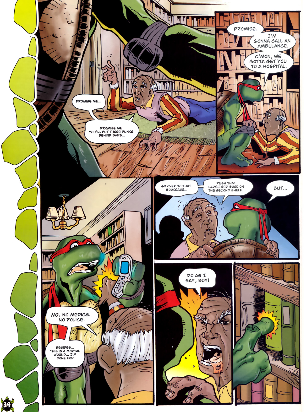 Read online Teenage Mutant Ninja Turtles Comic comic -  Issue #3 - 29