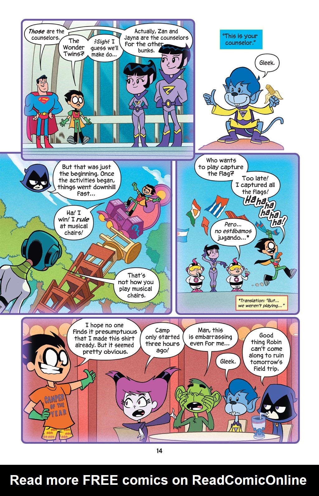 Read online Teen Titans Go! To Camp comic -  Issue # _TPB - 13
