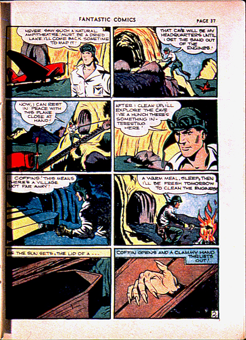 Read online Fantastic Comics comic -  Issue #13 - 40