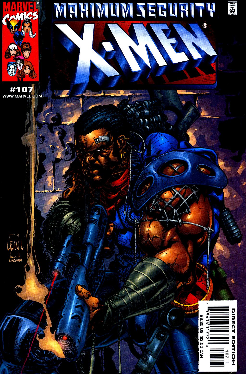 X-Men (1991) 107 Page 0