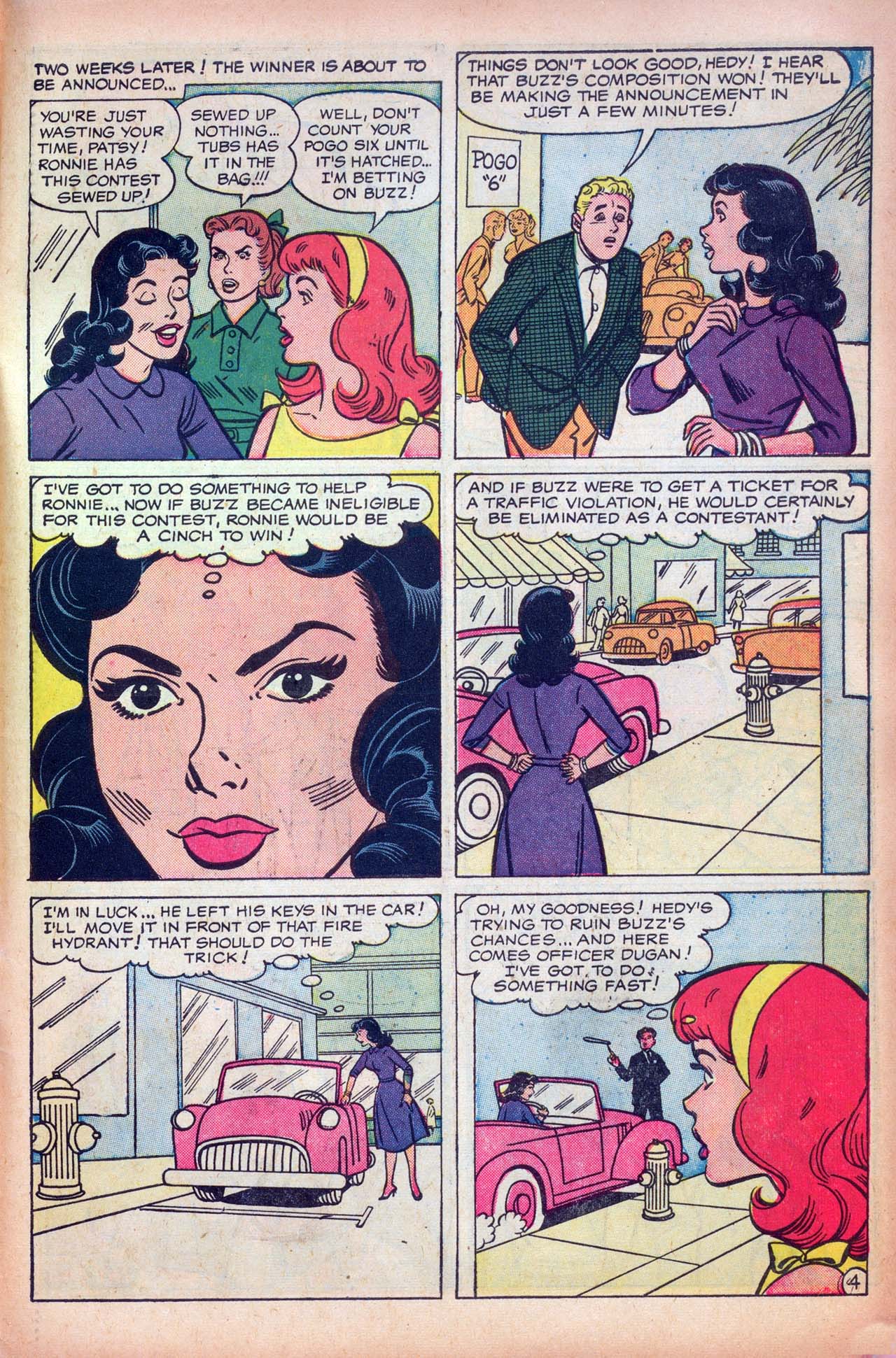 Read online Patsy and Hedy comic -  Issue #56 - 31