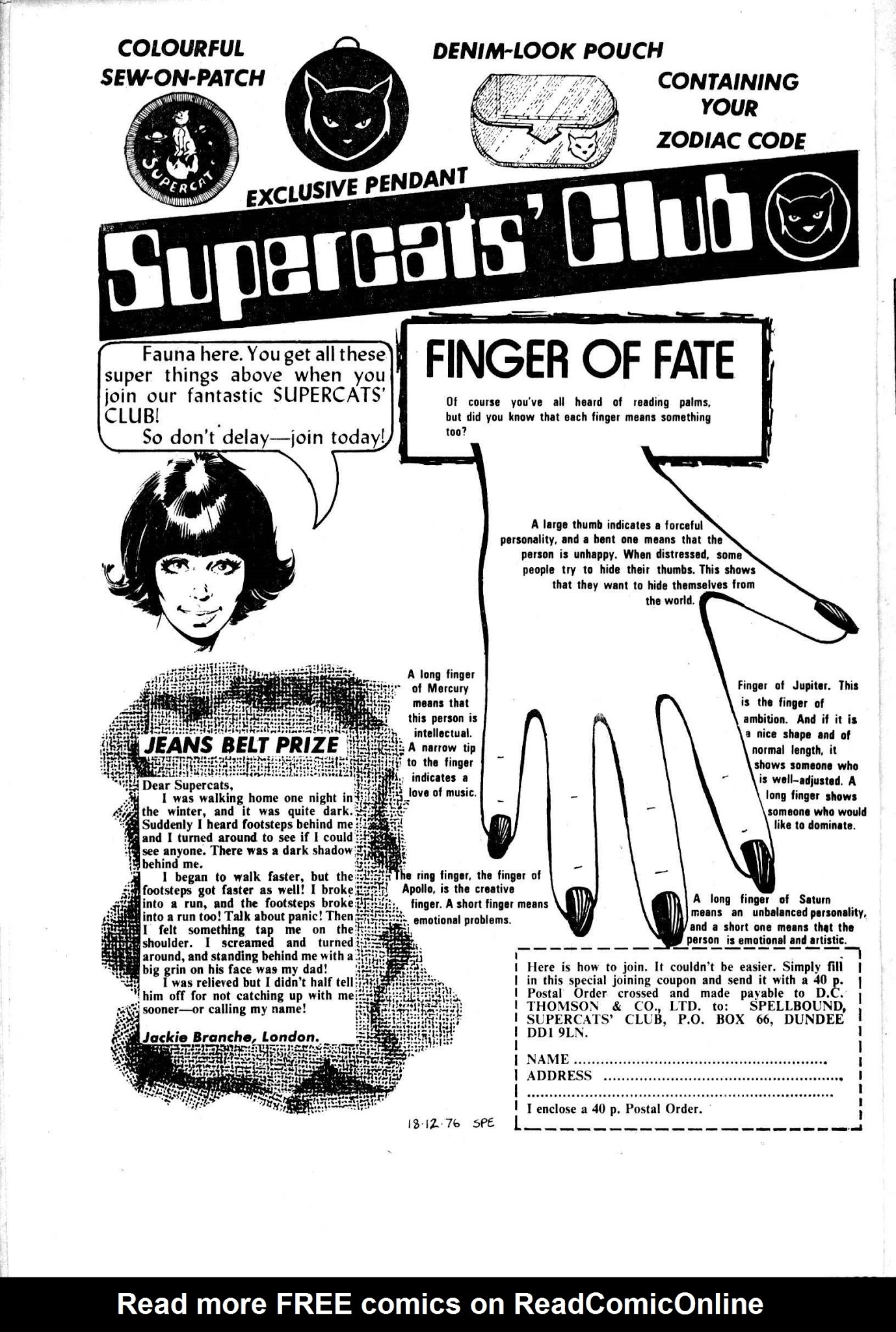 Read online Spellbound (1976) comic -  Issue #13 - 6