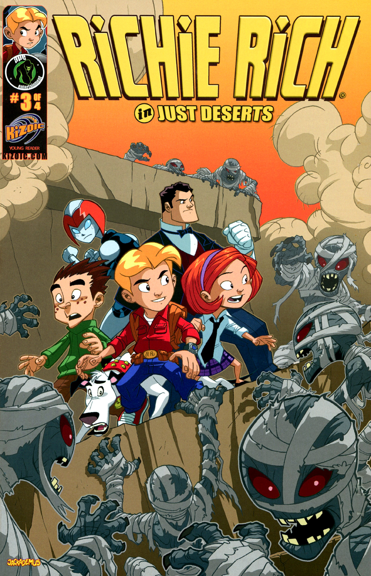 Read online Richie Rich: Rich Rescue comic -  Issue #3 - 1