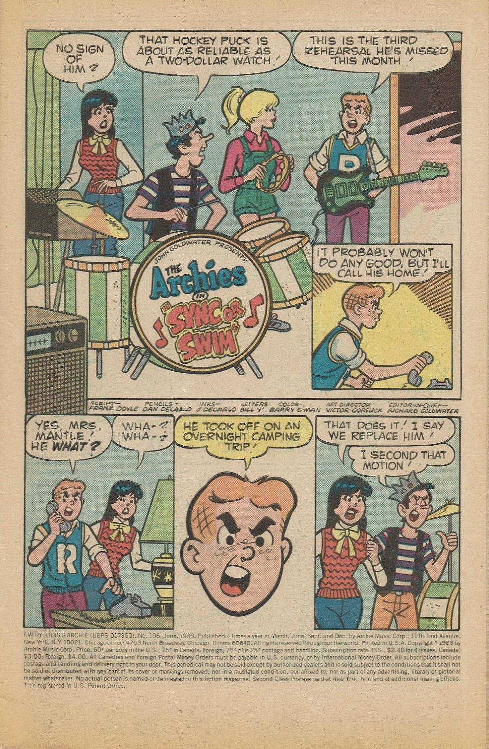 Read online Everything's Archie comic -  Issue #106 - 3
