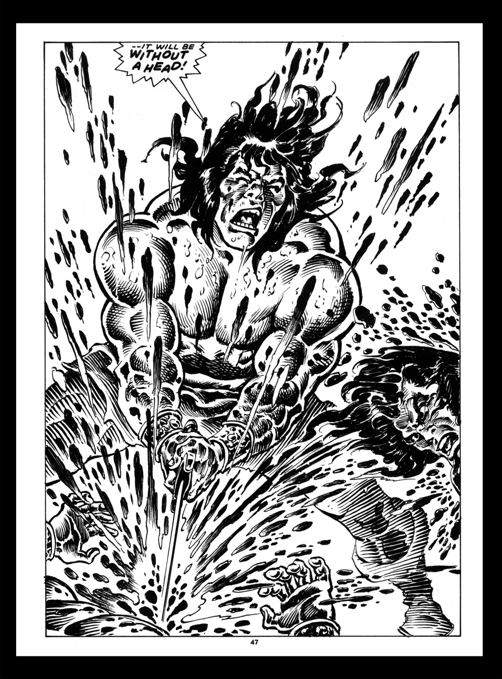 Read online The Savage Sword Of Conan comic -  Issue #214 - 46