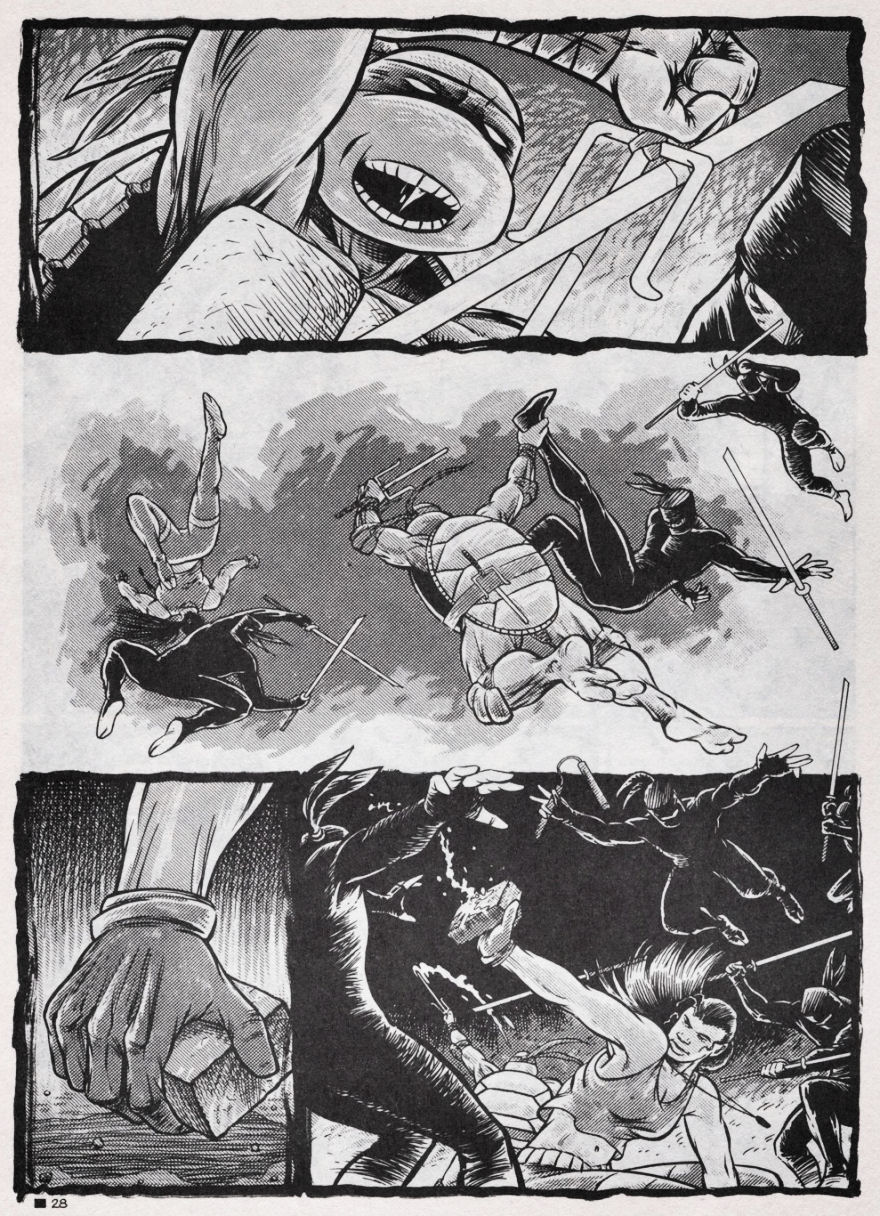 Read online Teenage Mutant Ninja Turtles (1984) comic -  Issue #44 - 28