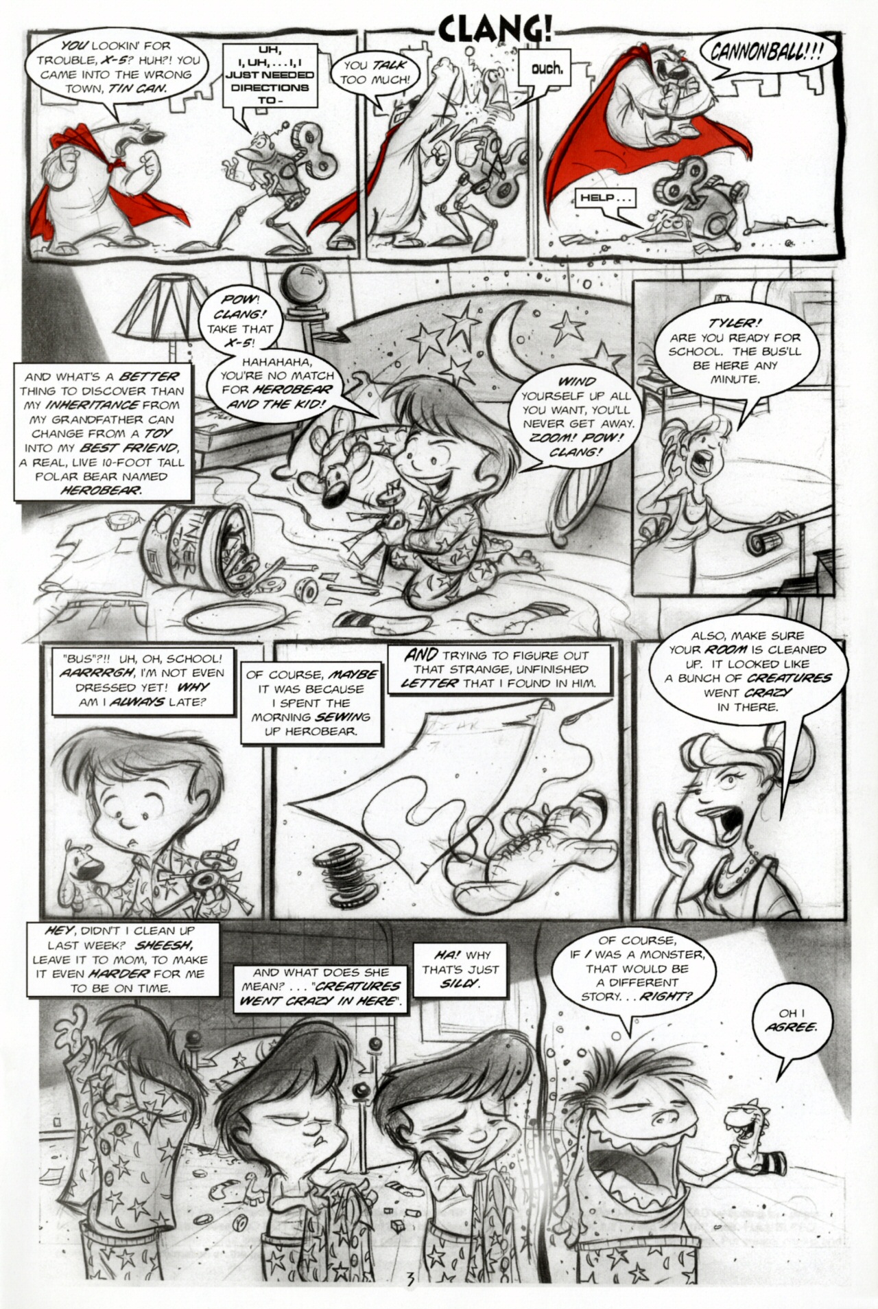 Read online Herobear And The Kid (1999) comic -  Issue #4 - 5