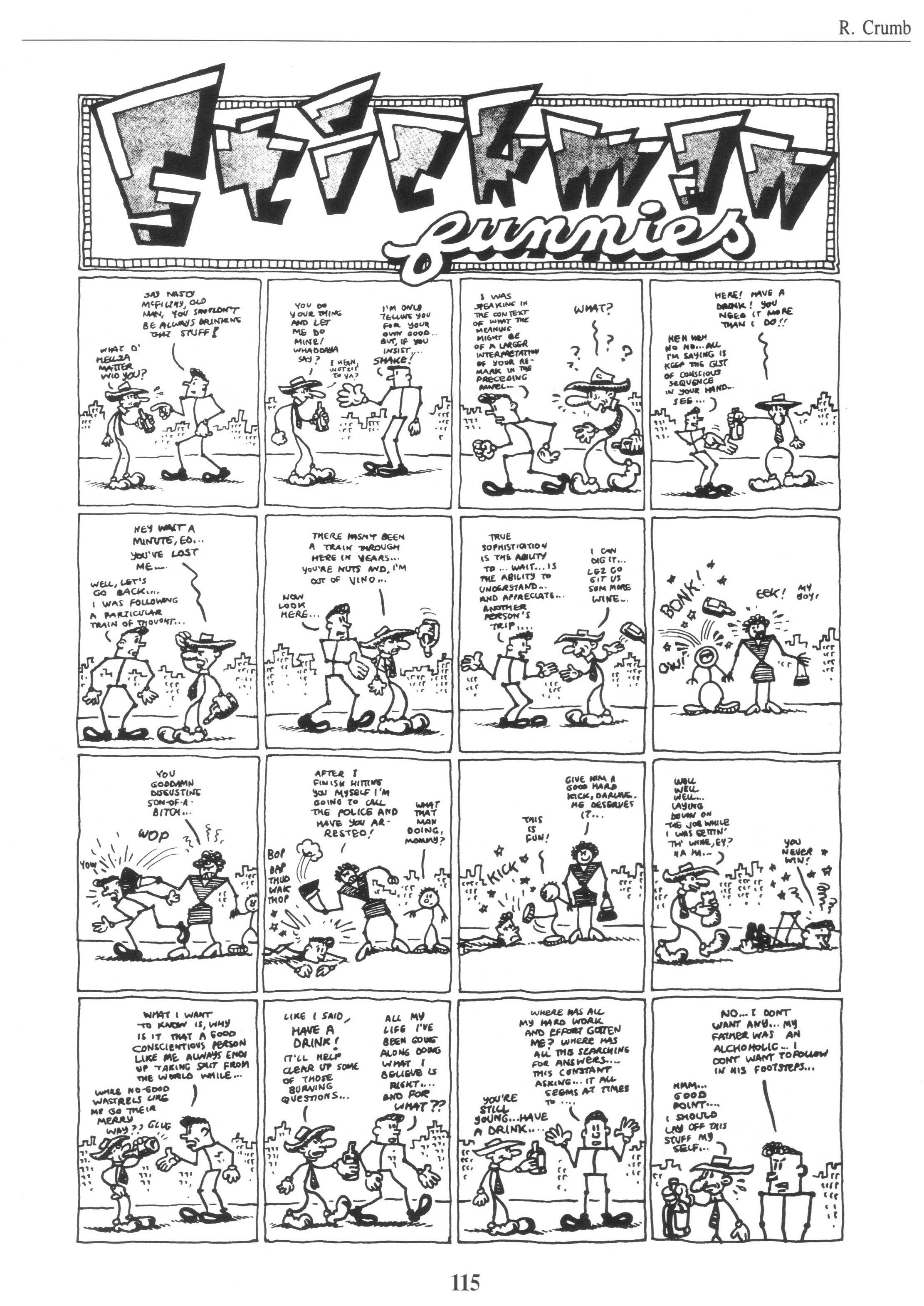 Read online The Complete Crumb Comics comic -  Issue # TPB 6 - 125