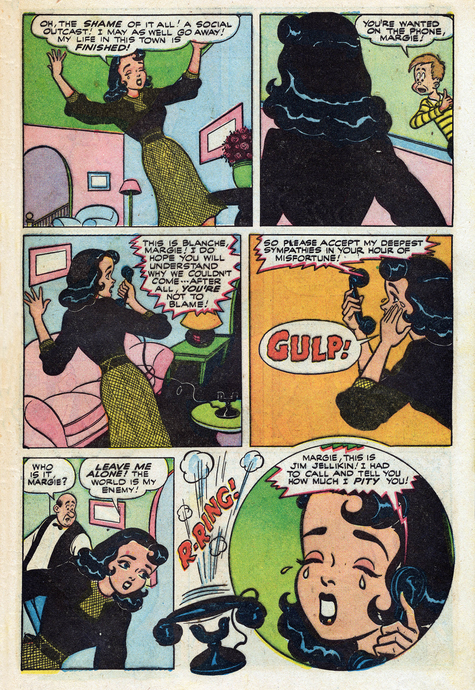 Read online Margie Comics comic -  Issue #36 - 45
