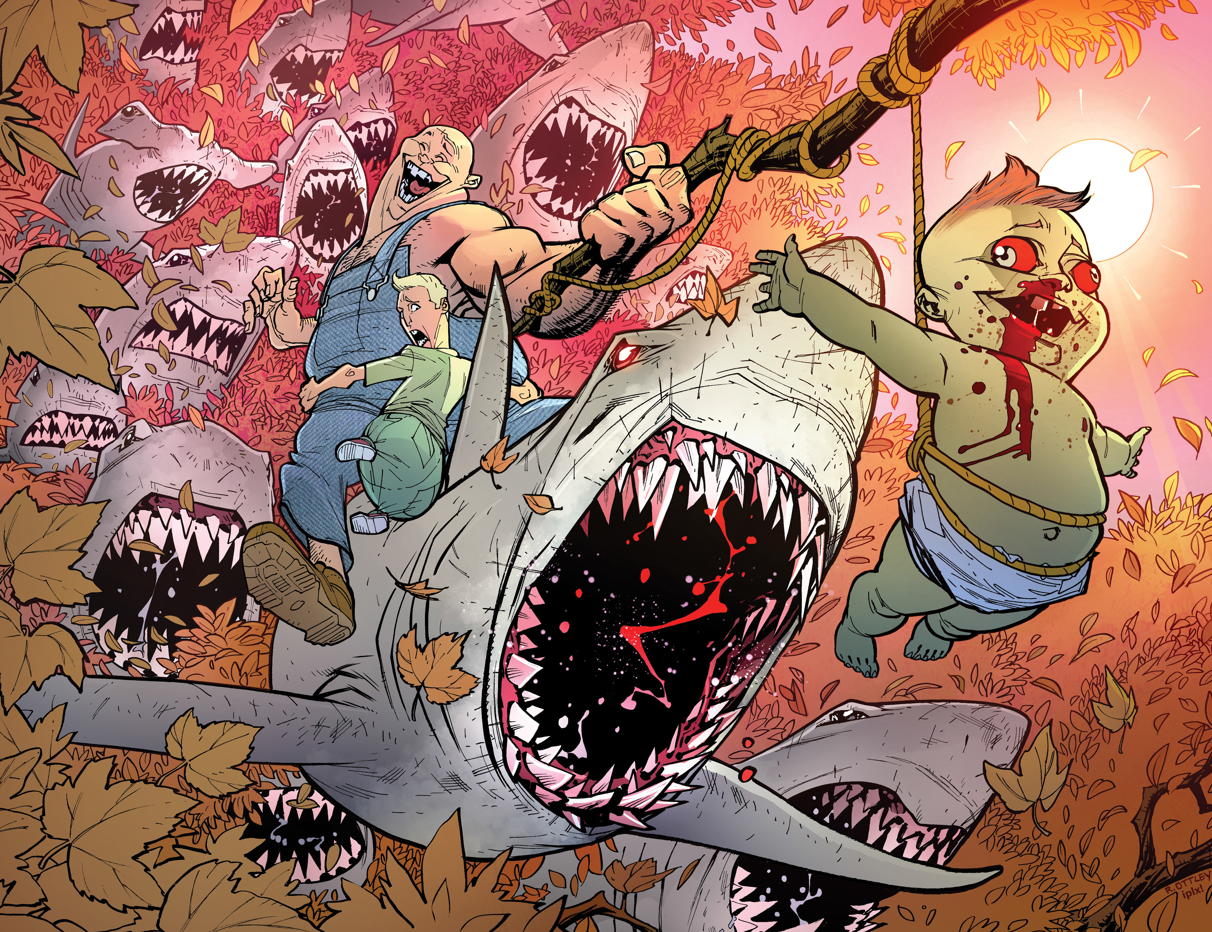 Read online Grizzly Shark comic -  Issue #3 - 14